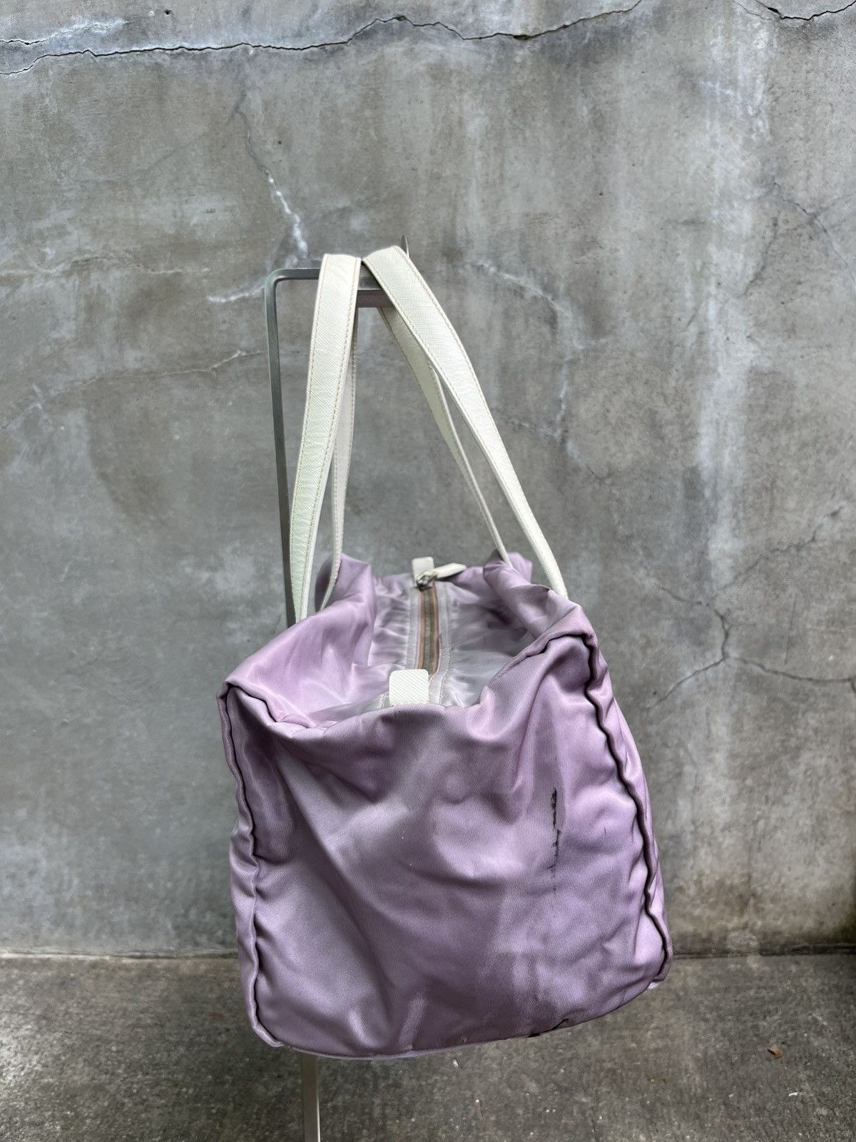 Prada Tesutto Midi Bowler Bag Size ONE SIZE - 6 Thumbnail