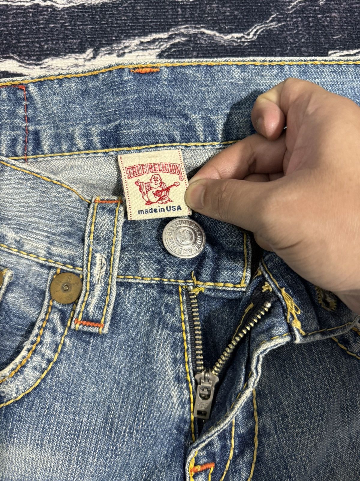 True Religion True religion world tour section rainbow joey jeans bootcut Size US 30 / EU 46 - 11 Thumbnail
