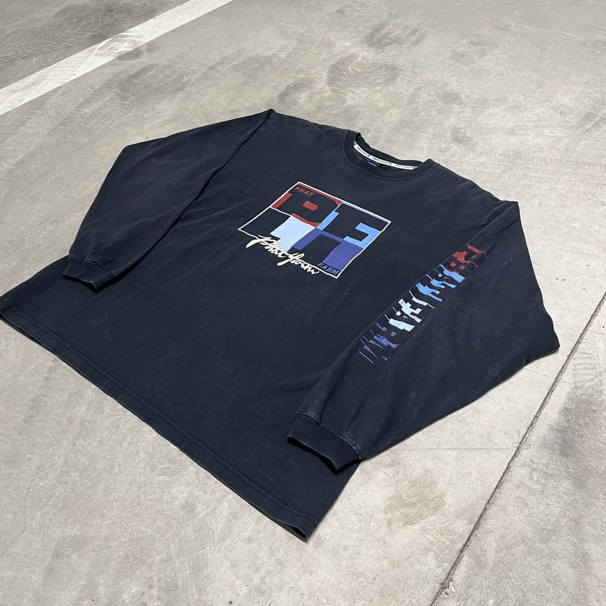 Phat Farm × Vintage Vintage Y2K Phat Farm Long Sleeve Tee Size US XL / EU 56 / 4 - 1 Thumbnail