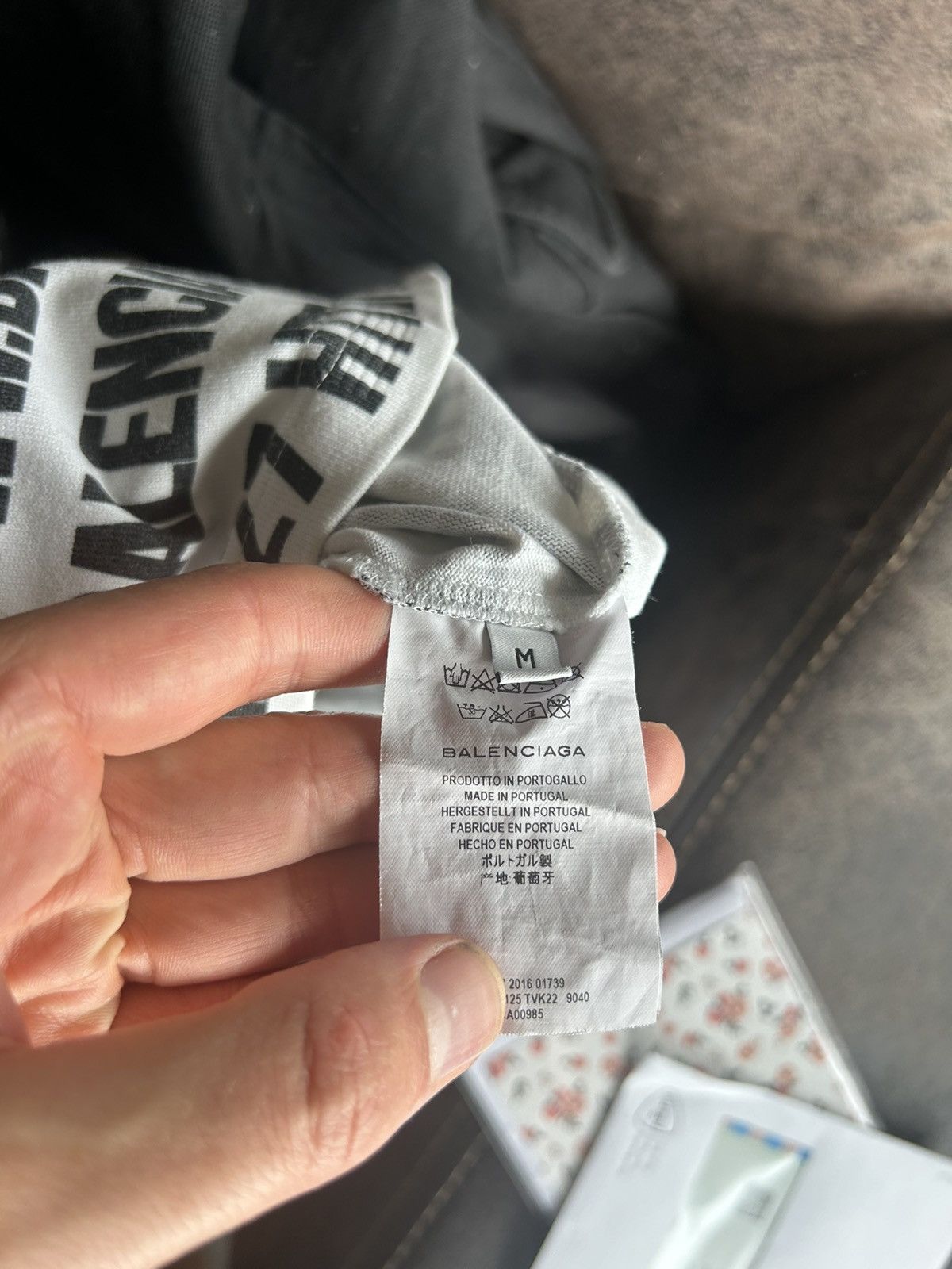 Balenciaga ‘Balenciaga.com’ Print Sweatshirt Size US M / EU 48-50 / 2 - 11 Thumbnail
