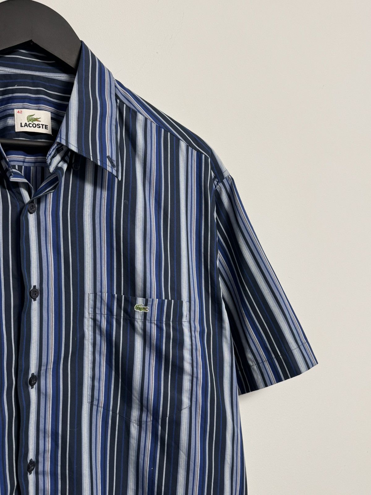 Lacoste Lacoste Button Up T-Shirt Vintage Y2K style Size US L / EU 52-54 / 3 - 6 Thumbnail