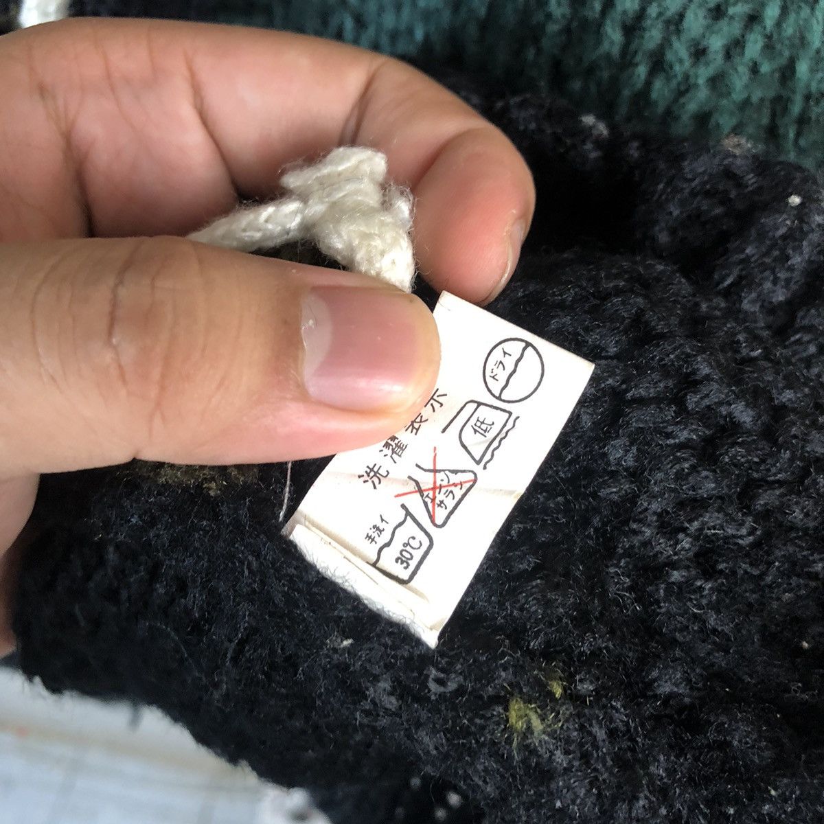 Homespun Knitwear Pia vintage Black Knitwear #A1752 Size US L / EU 52-54 / 3 - 10 Thumbnail