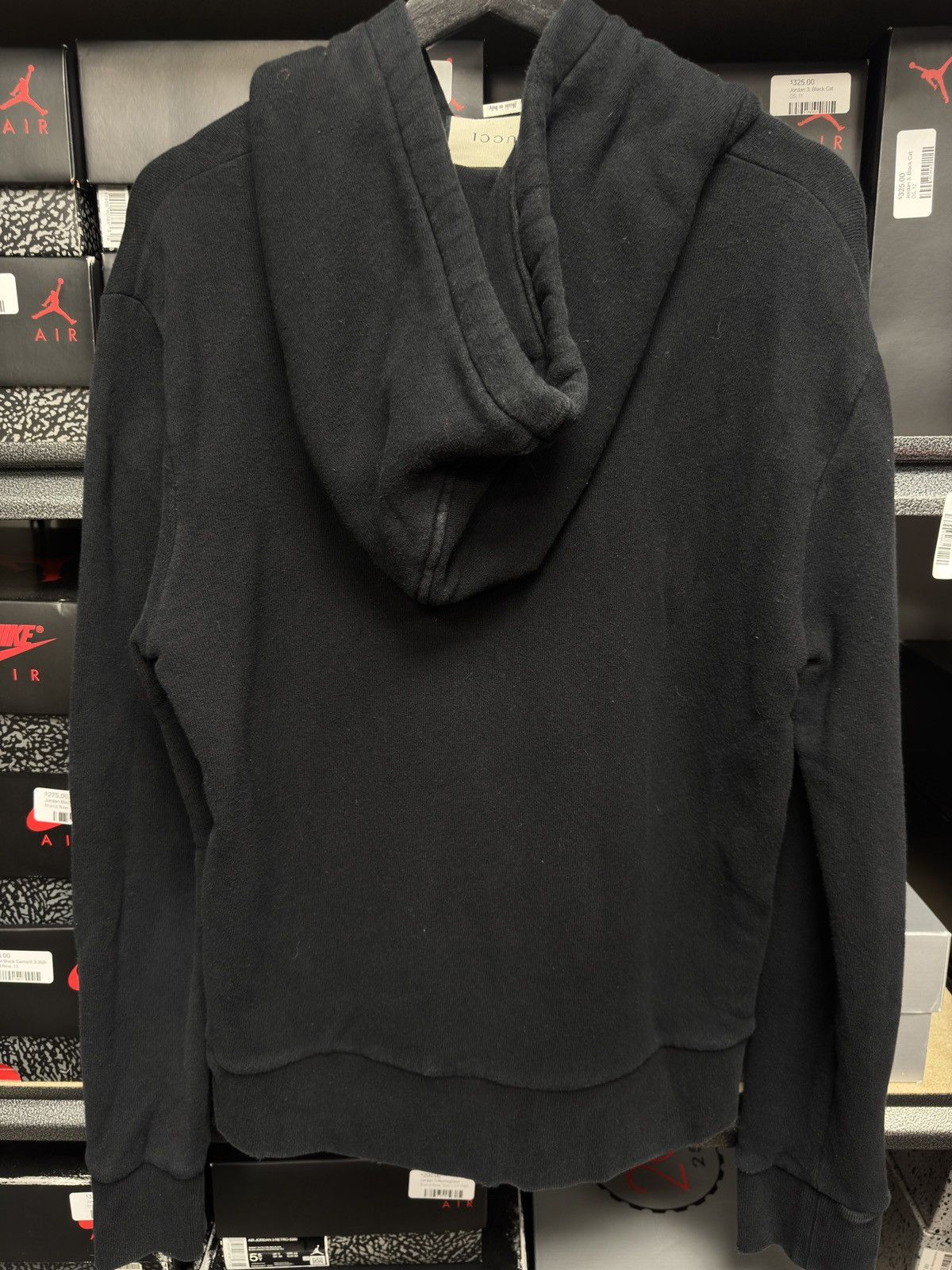 Gucci Gucci Logo Black Hoodie Size US M / EU 48-50 / 2 - 4 Thumbnail