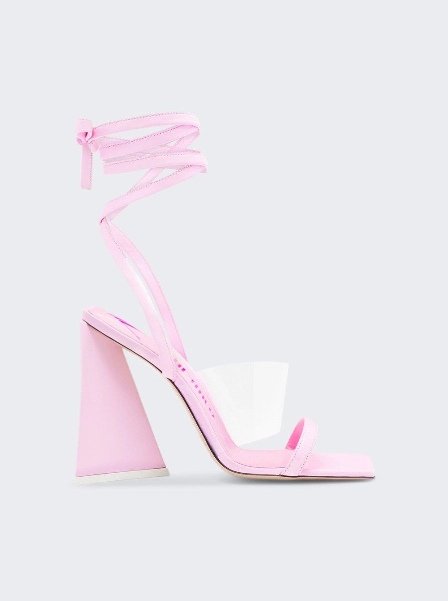 The Attico o1mle0526 Isa Sandals 115mm in Pink Size US 11 / IT 41 - 1 Thumbnail