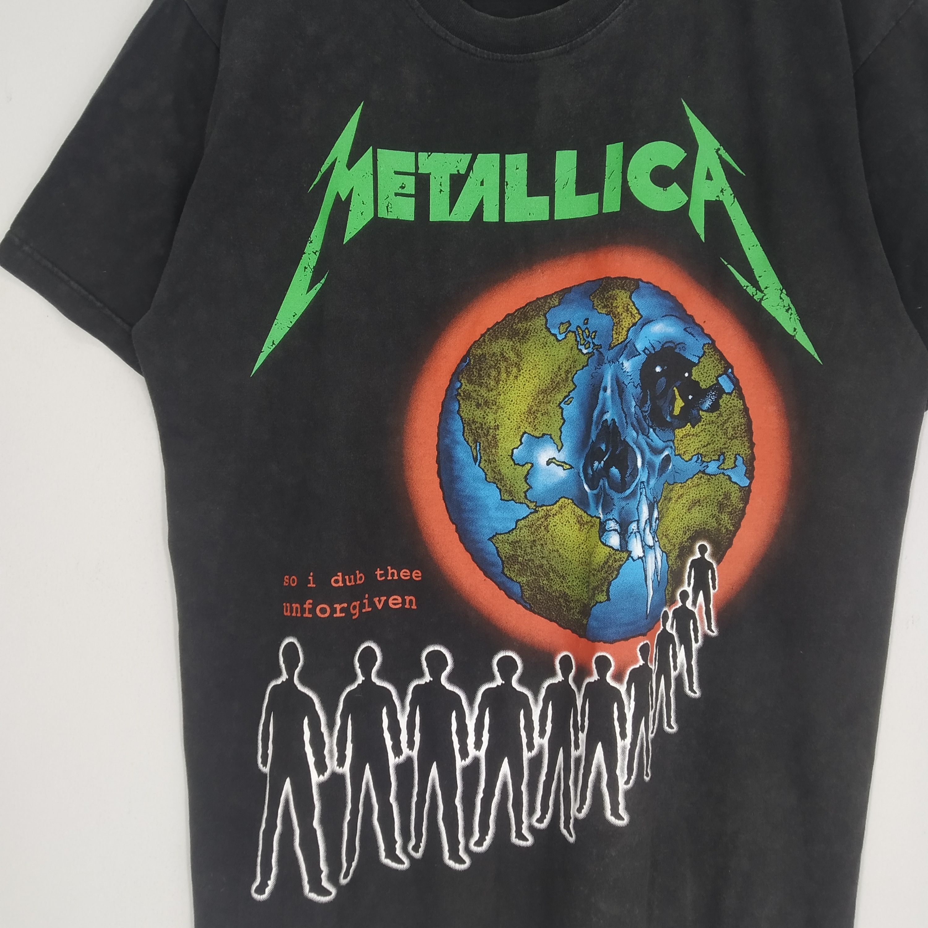 Band Tees Vintage Metallica American Heavy Metal Band Rock Promo Tee Size US L / EU 52-54 / 3 - 5 Thumbnail