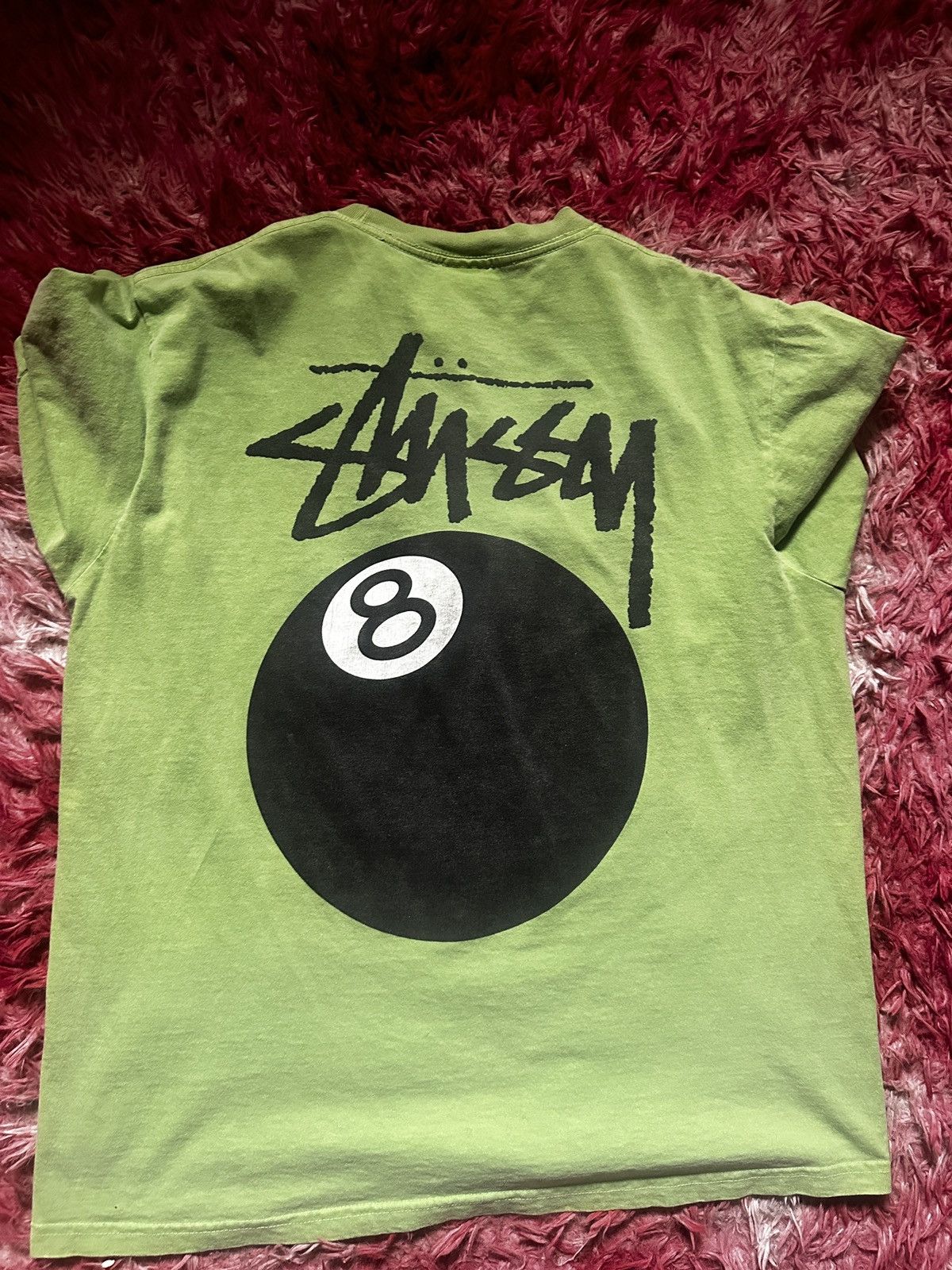 Stussy Stussy 8-ball pigment dyed tee Size US L / EU 52-54 / 3 - 4 Thumbnail