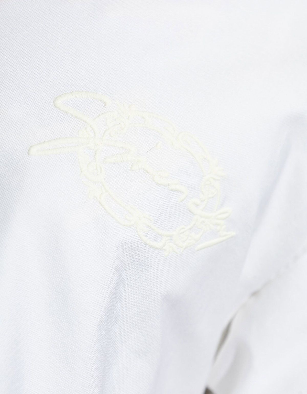 Givenchy Givenchy White Logo Short Sleeve Shirt Size US L / EU 52-54 / 3 - 4 Thumbnail