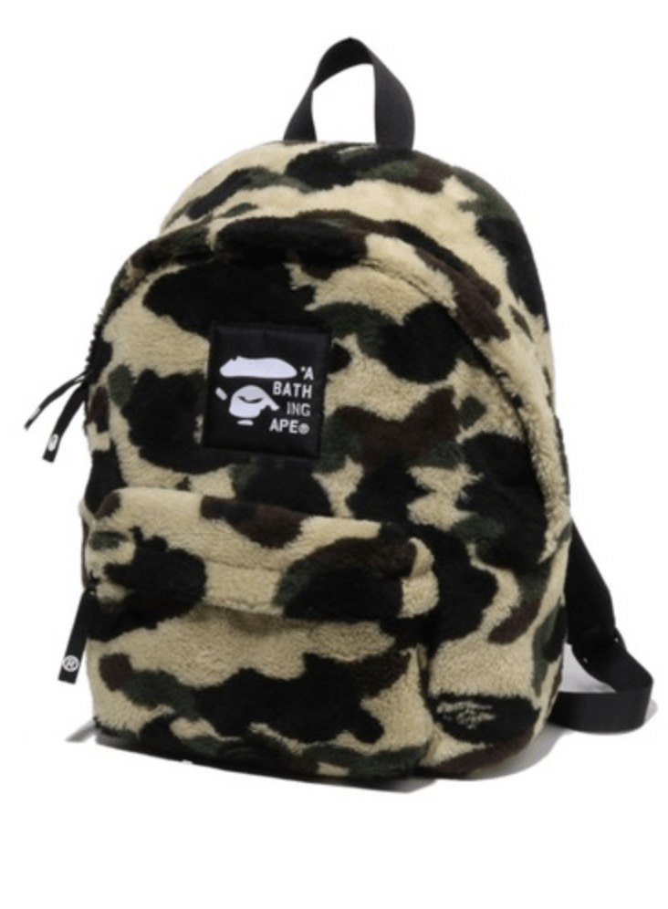 Bape Bape 1ST CAMO FLEECE Mini BACKPACK Size ONE SIZE - 1 Thumbnail
