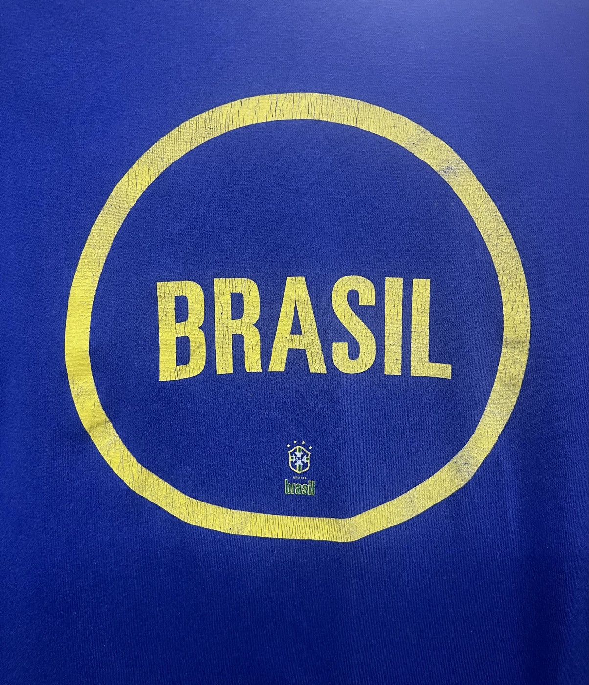 Nike Nike Vintage 90s Team Brazil - Brazil Futebol Size US M / EU 48-50 / 2 - 4 Thumbnail