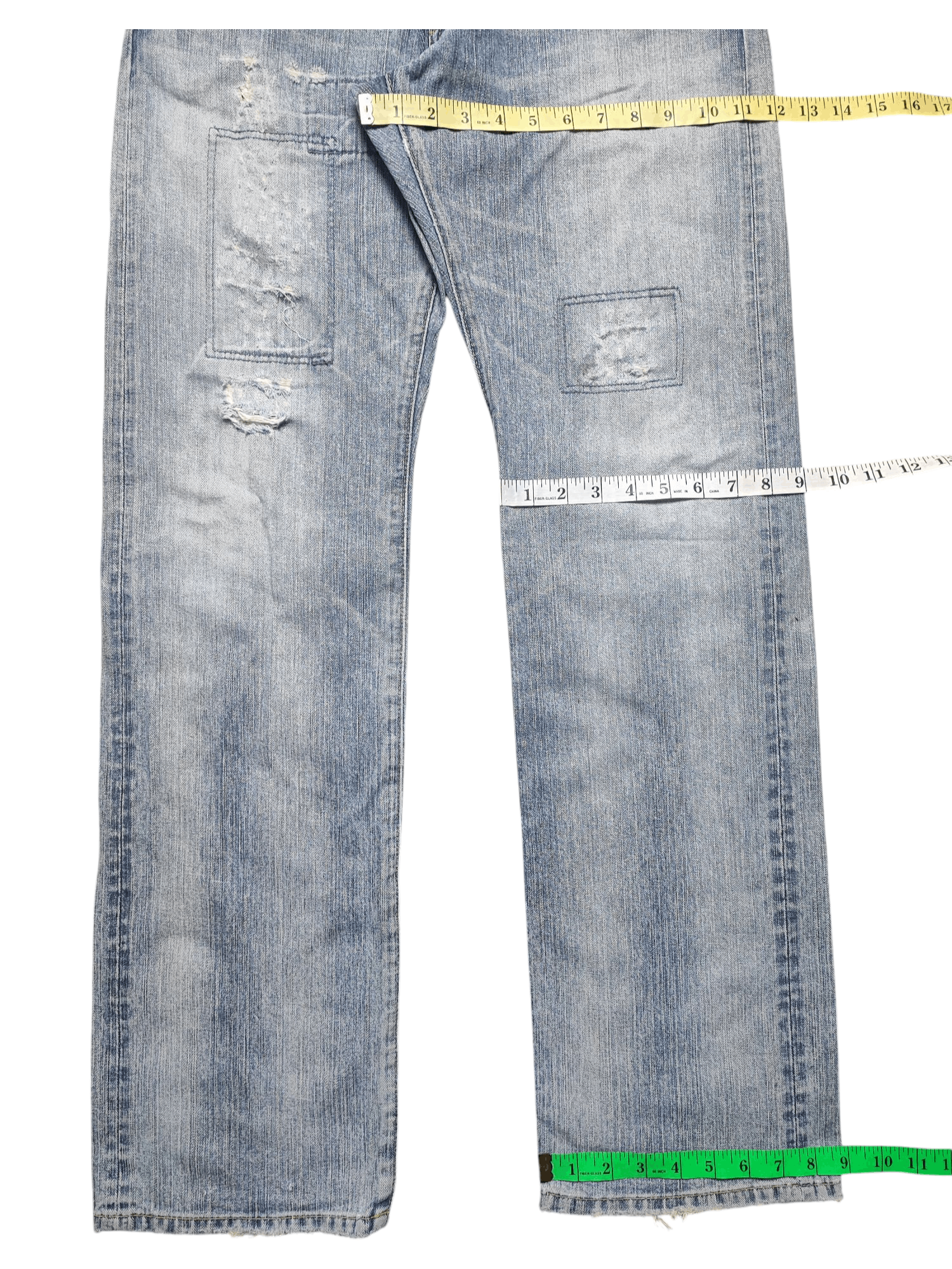 Edwin EDWIN XVS DISTRESS JEANS Size US 32 / EU 48 - 3 Thumbnail