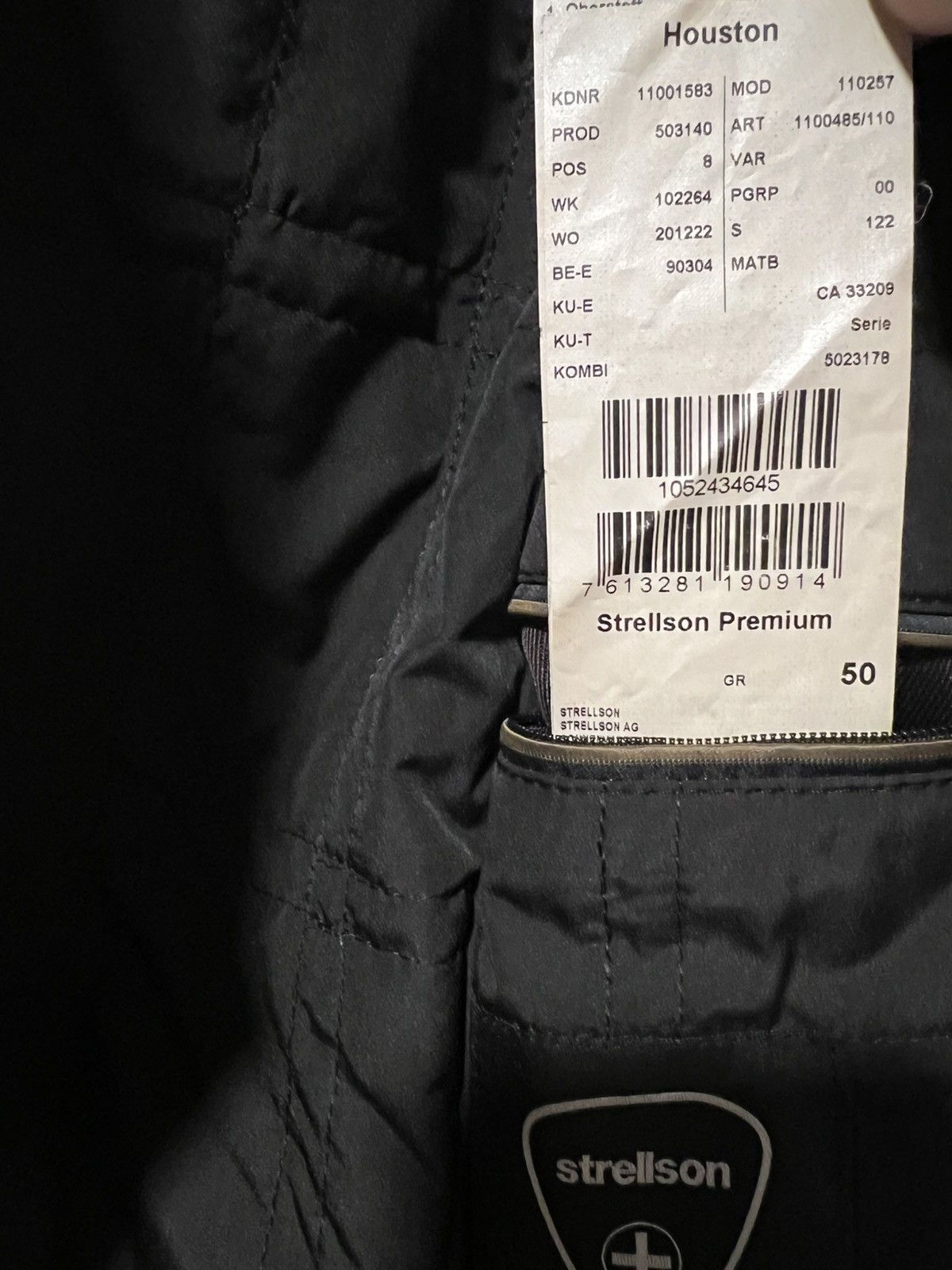 Strellson Strellson Quilted Water Resistant Jacket 50. MSRP $900 Size US M / EU 48-50 / 2 - 11 Thumbnail
