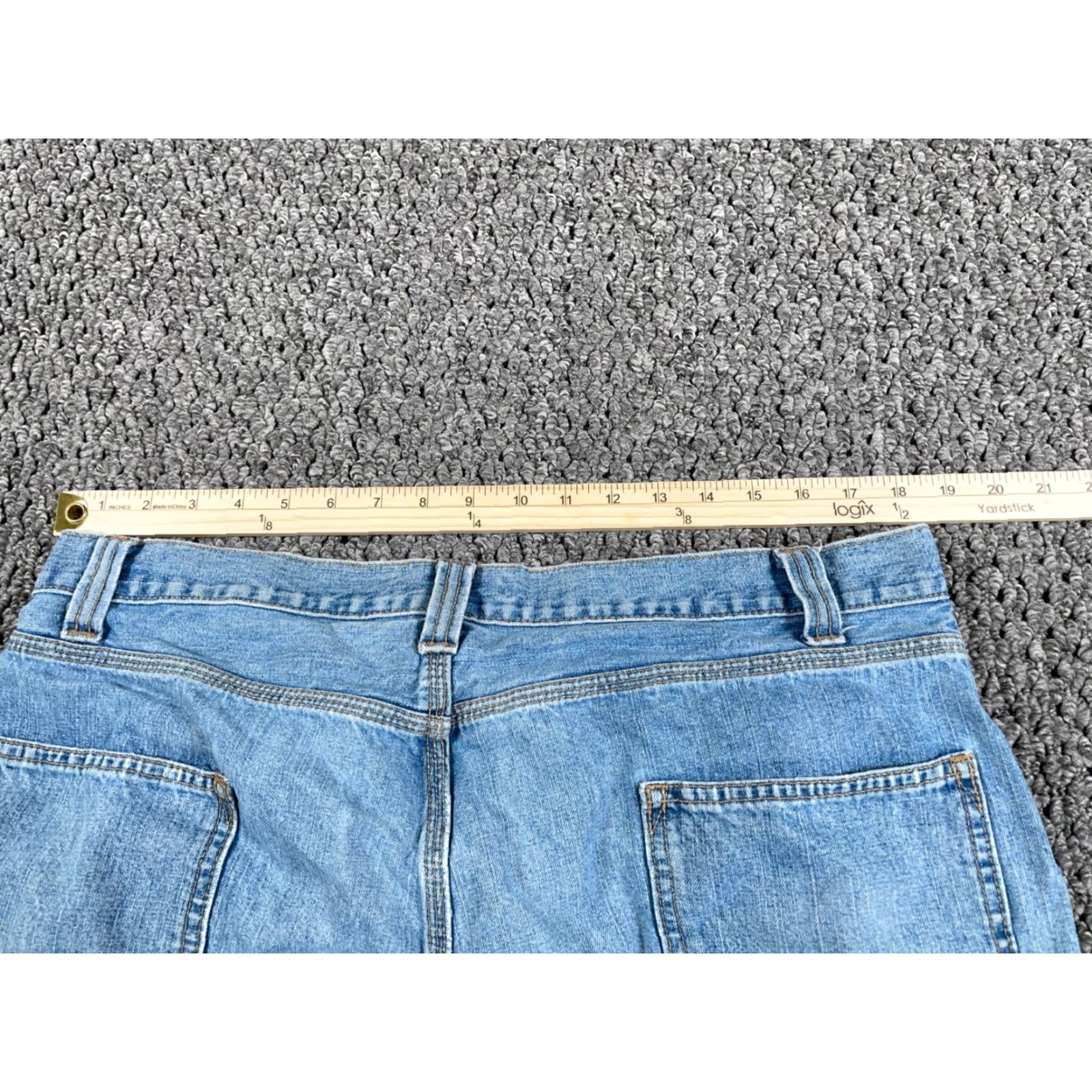 Levi's VTG Levi's Carpenter Jeans Men's 38 x 32 Blue Denim Distressed Straight Workwear 90s Grunge Punk Retro Jeans Size US 38 / EU 54 - 4 Thumbnail