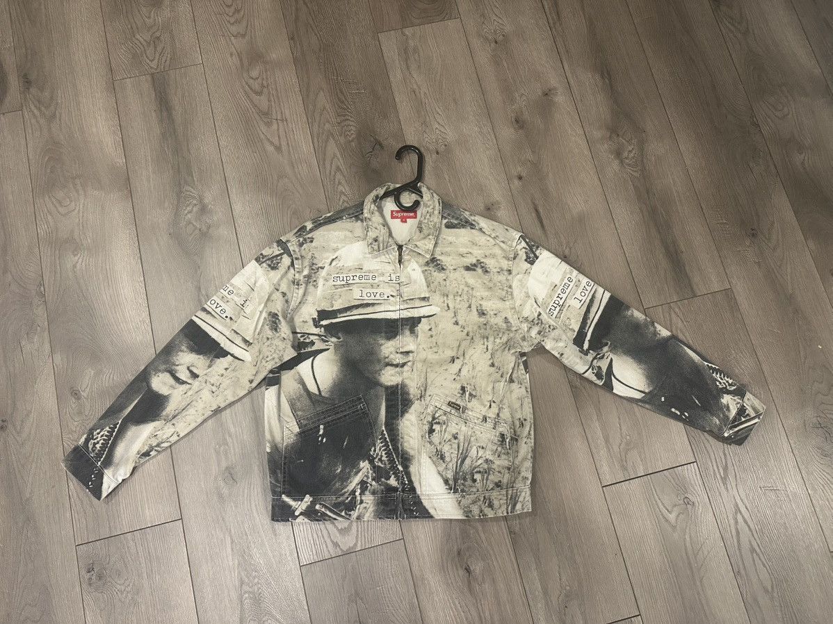 Supreme Supreme is love workwear jacket Size US S / EU 44-46 / 1 - 3 Thumbnail