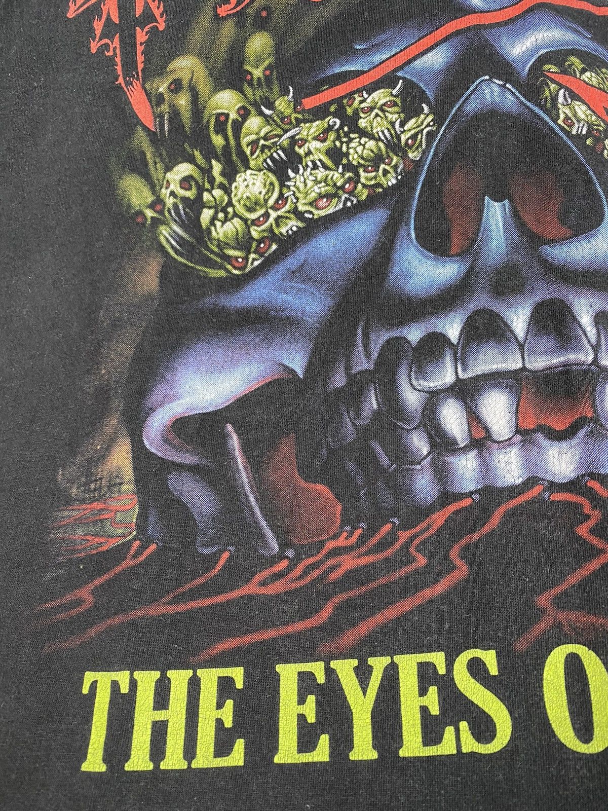 Band Tees × Vintage POSSESSED "THE EYES OF HORROR" vintage T shirt Tee Men L Size US L / EU 52-54 / 3 - 10 Thumbnail