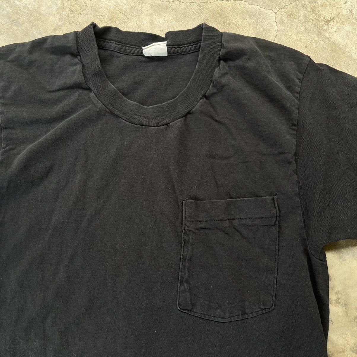 Vintage 1980s pocket tee Size US XXS / EU 40 - 2 Thumbnail