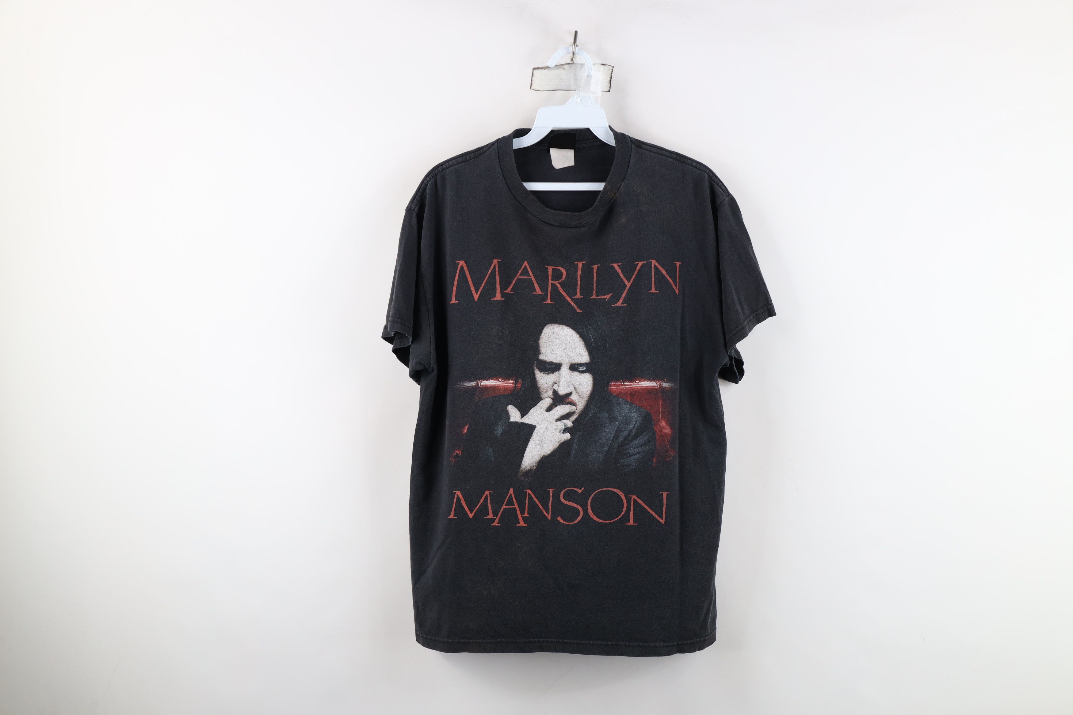 Vintage Vintage Y2K 2007 Me Drink Me Marilyn Manson Band T-Shirt Size M / US 6-8 / IT 42-44 - 1 Thumbnail