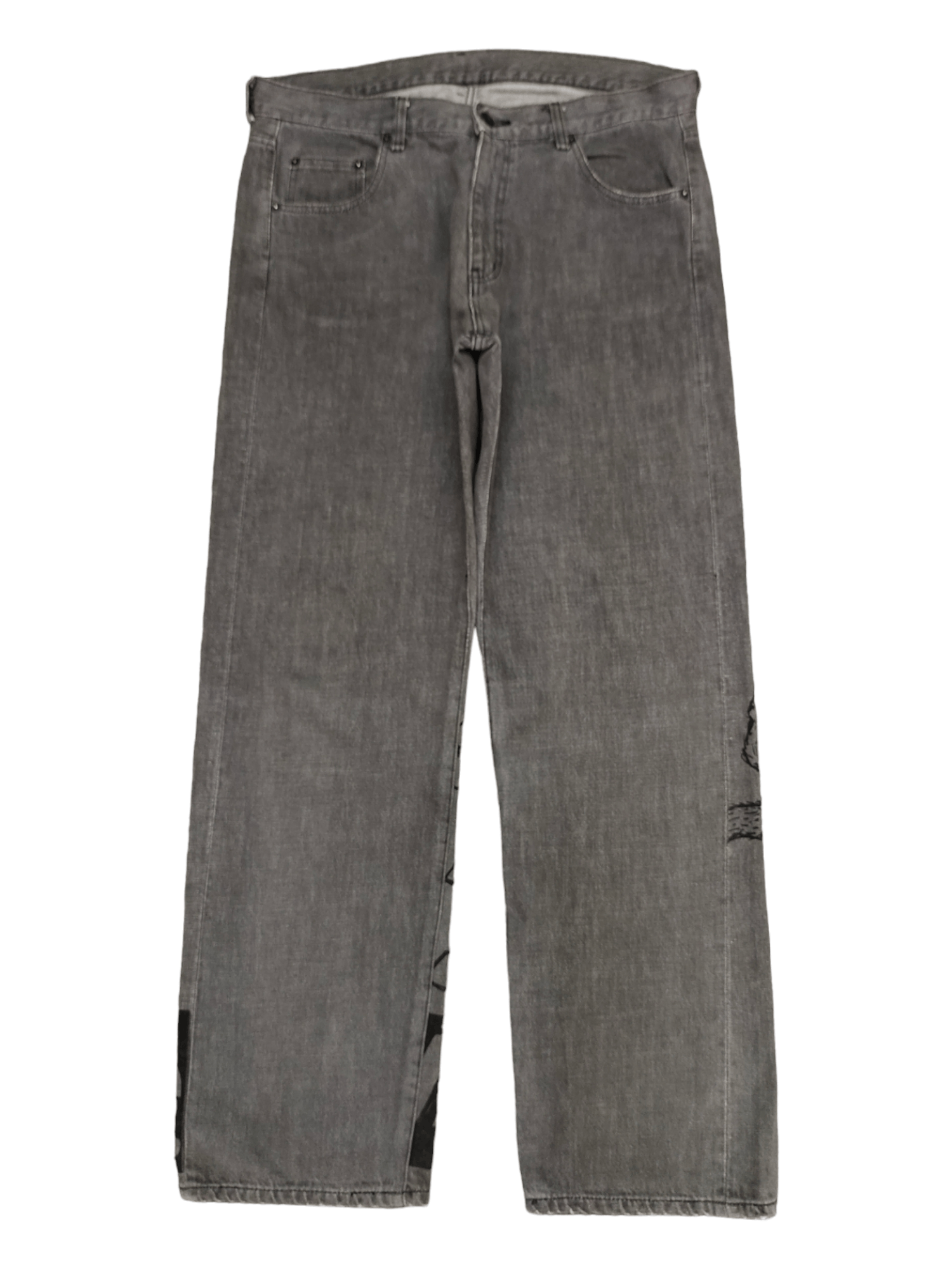 Fragment Design × Neighborhood × Undercover 2002 Neighborhood x Public Image Savage Basic Selvedge Jeans Size US 36 / EU 52 - 9 Thumbnail