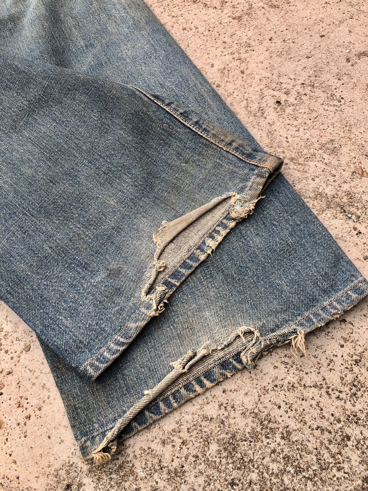 Edwin RUSTY SELVEDGE WIDE LEG DENIM BY EDWIN Size US 30 / EU 46 - 11 Thumbnail