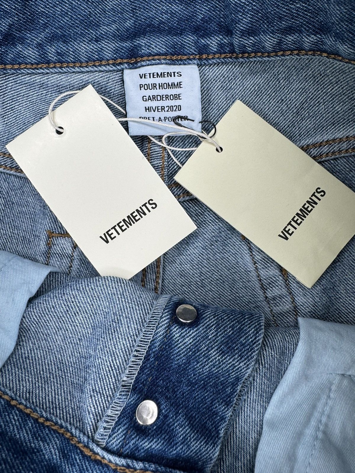 Vetements Vetements All Over Logo Error Code Jeans Size US 32 / EU 48 - 6 Thumbnail