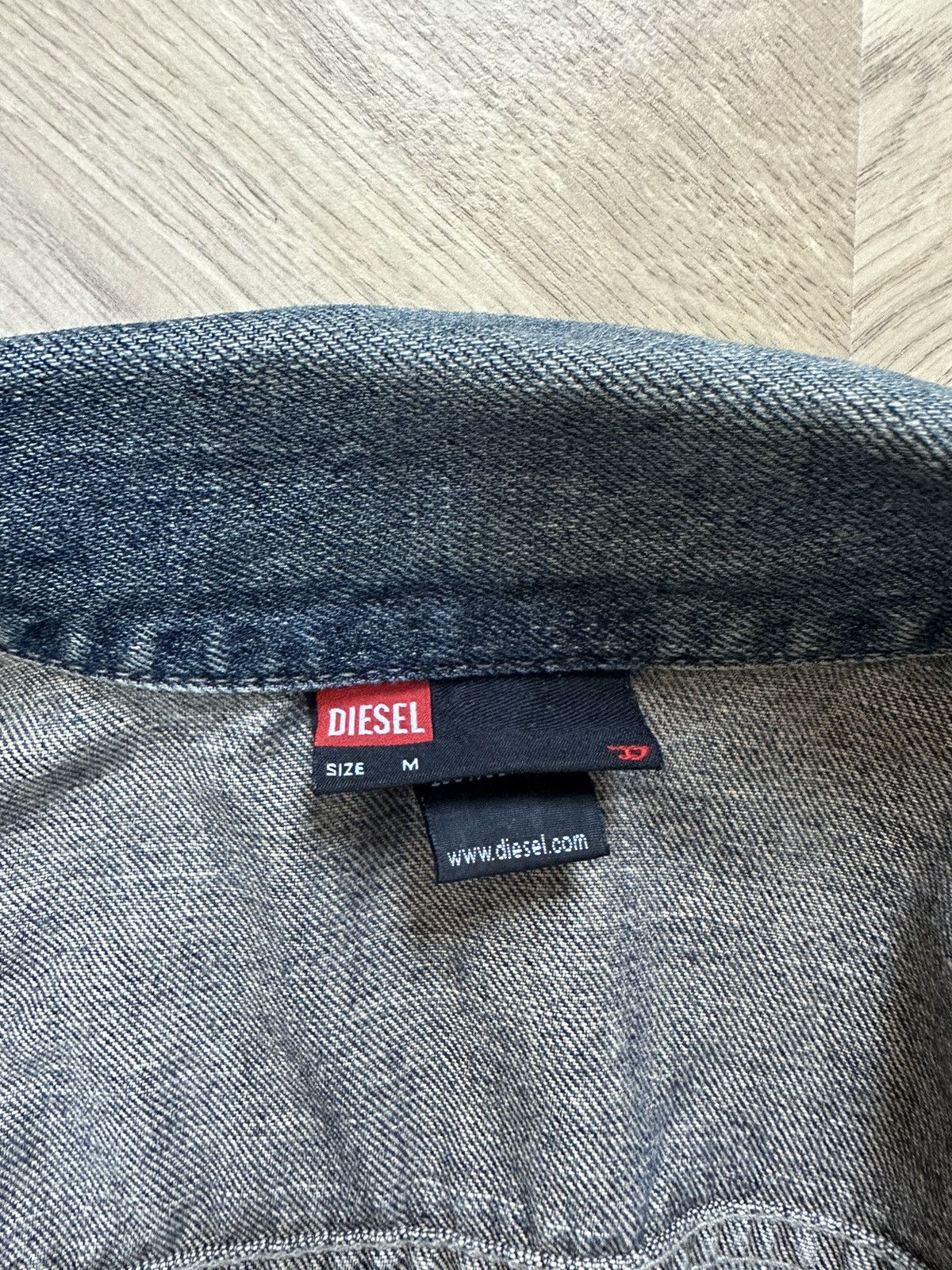Diesel × Vintage Diesel Vintage Denim Jacket Size M / US 6-8 / IT 42-44 - 7 Thumbnail