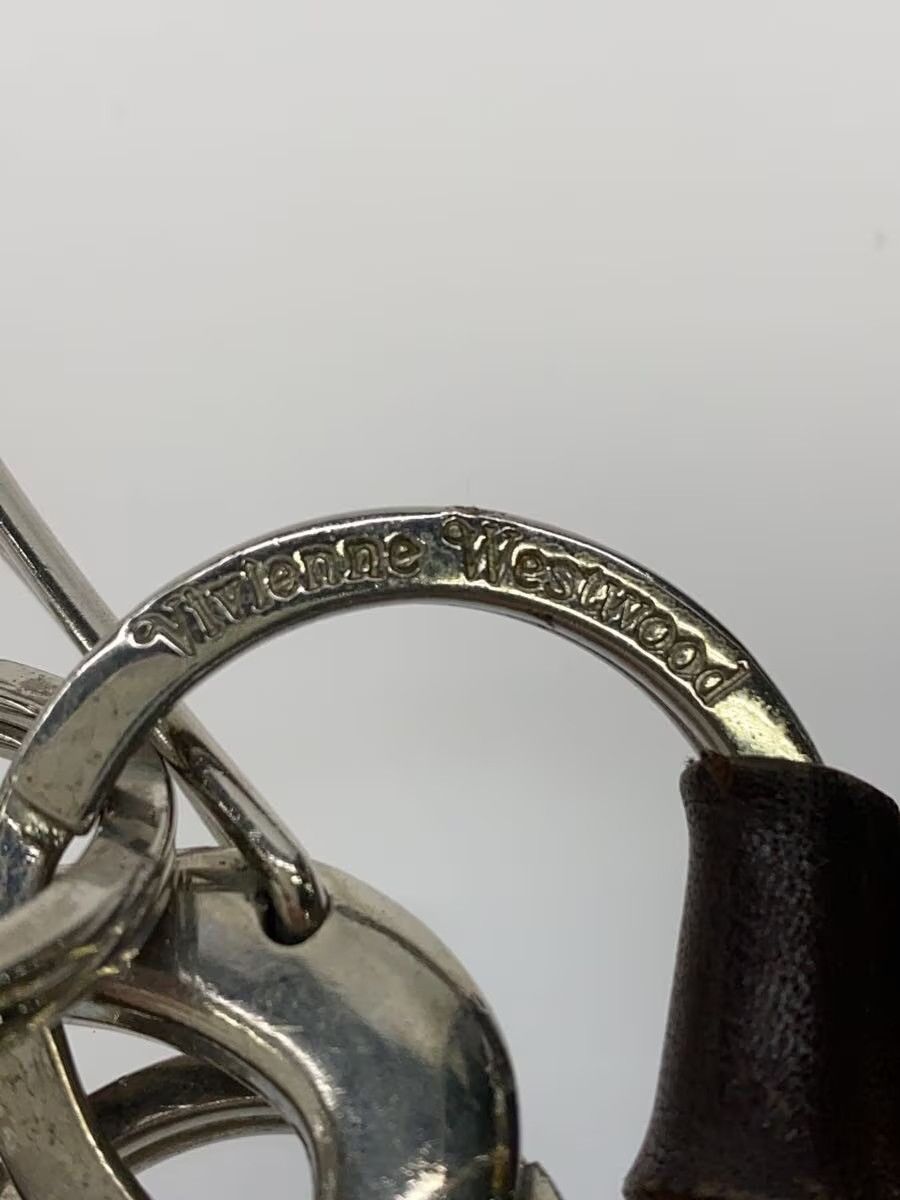 Vivienne Westwood Anglomania Orb Leather Keyring Size ONE SIZE - 4 Thumbnail