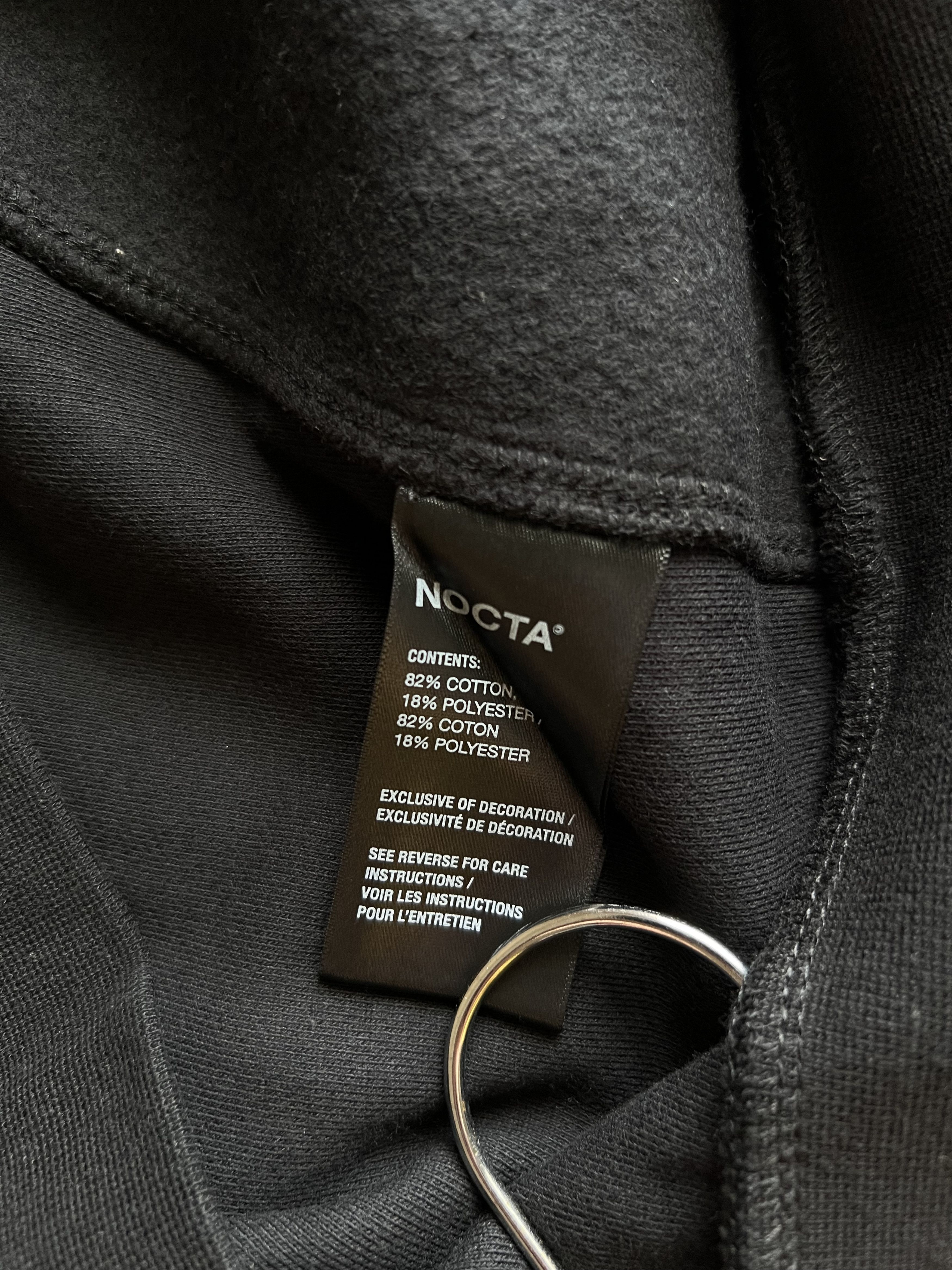 Drake × Nike Nike NOCTA Defective Garments Crewneck in Black Size US L / EU 52-54 / 3 - 8 Thumbnail
