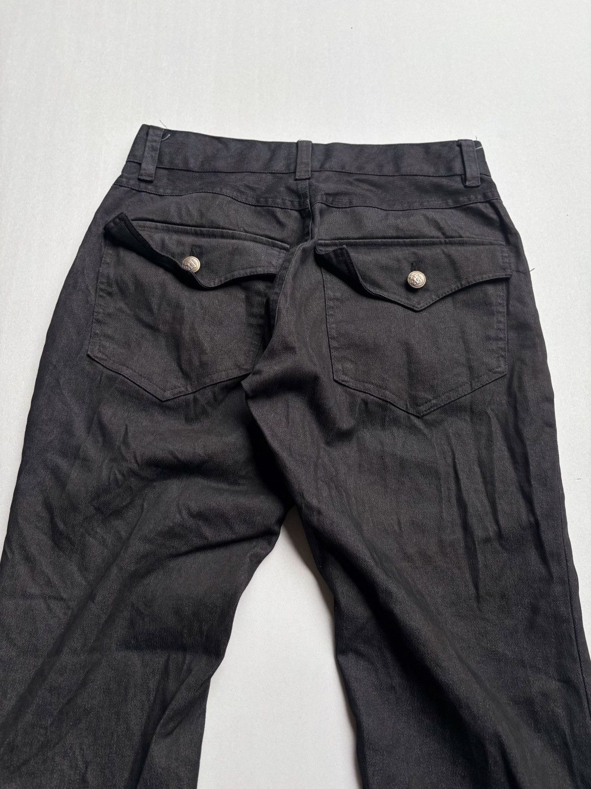 Japanese Brand Kui lace up flare pants Size US 28 / EU 44 - 5 Thumbnail