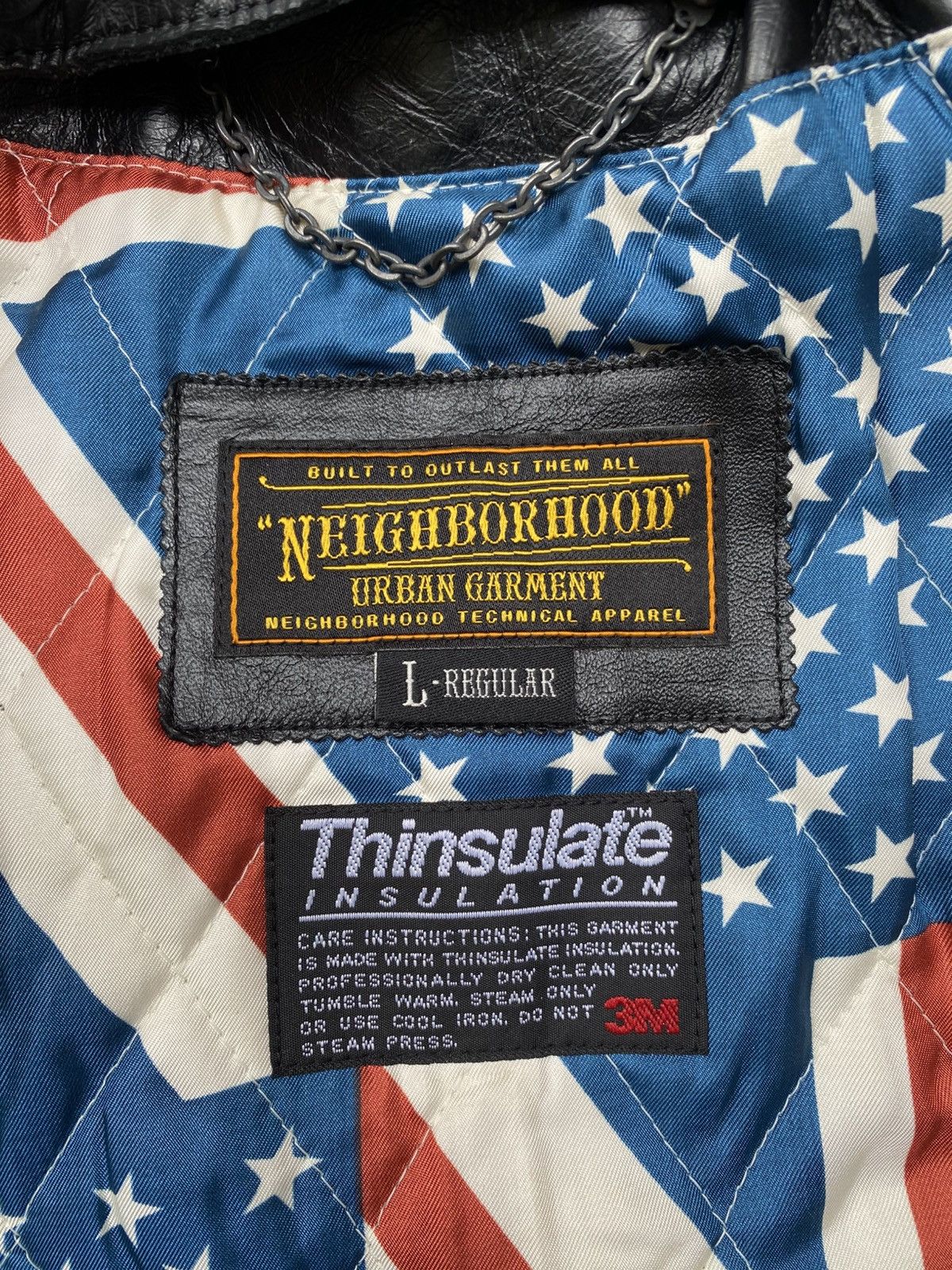 Neighborhood A/W 2010- Neighborhood- Biker Leather Jacket Size US L / EU 52-54 / 3 - 18 Thumbnail