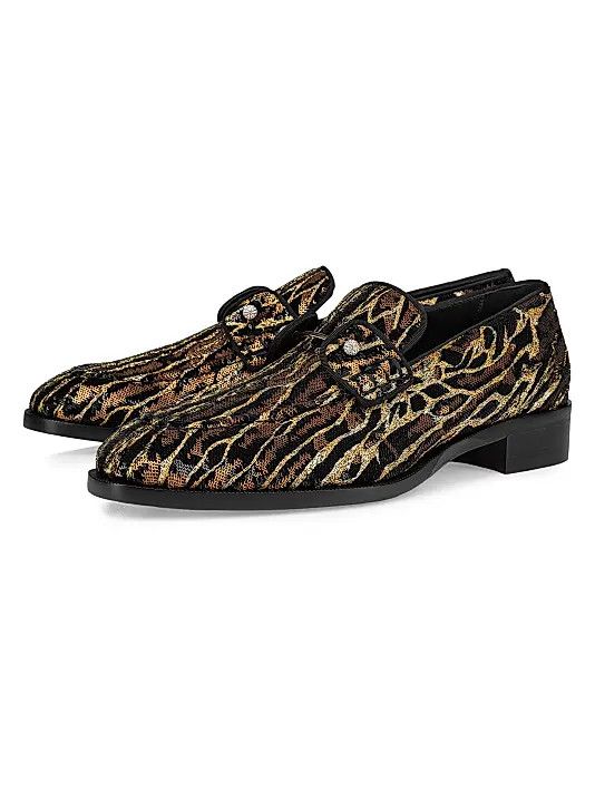 Christian Louboutin oc11z0126 Chambelimoc Night Strass in Multicolor Size US 10 / EU 43 - 1 Thumbnail
