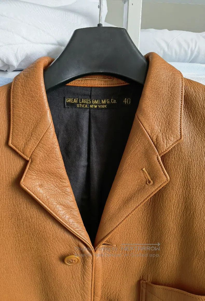 Freewheelers freewheelers size 40 Deer Leather Suit Jacket Size US M / EU 48-50 / 2 - 3 Thumbnail
