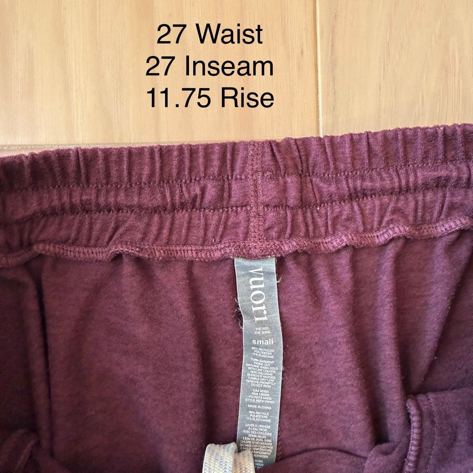 Vuori Vuori Boyfriend Jogger Women's S Magenta Comfy Sweatpants Size 27" / US 4 / IT 40 - 5 Thumbnail