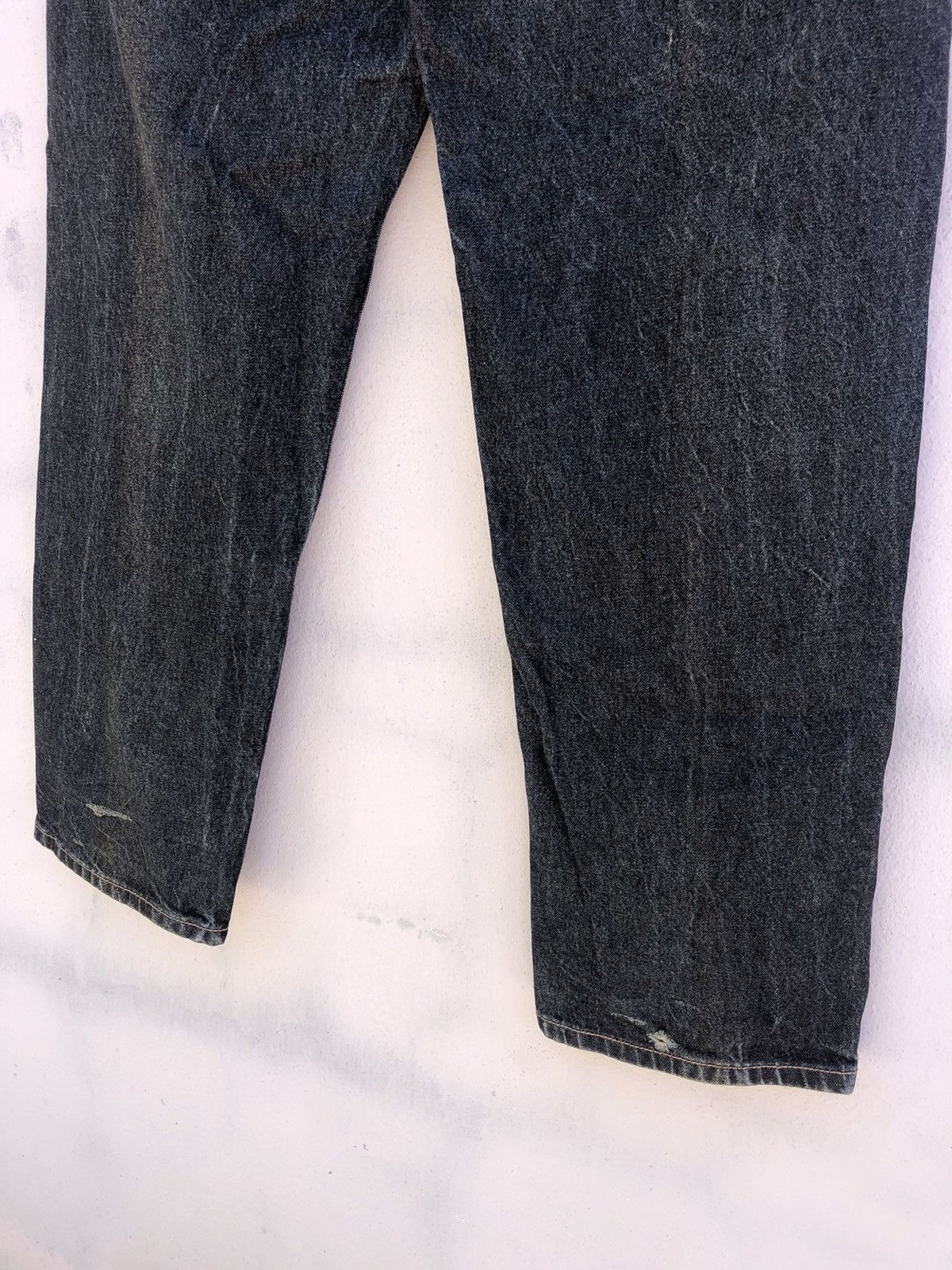 Japanese Brand Hama Skull Swarowski Logo Style Baggy Jeans Size US 36 / EU 52 - 6 Thumbnail