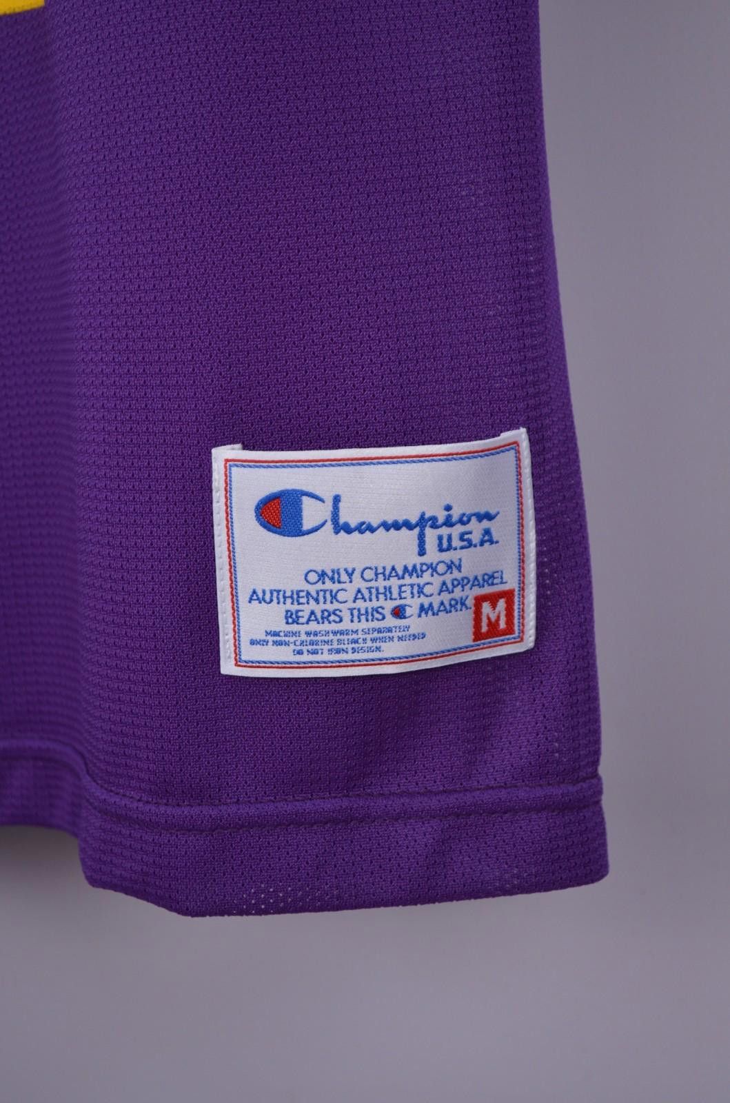 Champion Vintage 90s LA Lakers Vlade Divac Champion NBA Jersey Size M Size US M / EU 48-50 / 2 - 5 Thumbnail