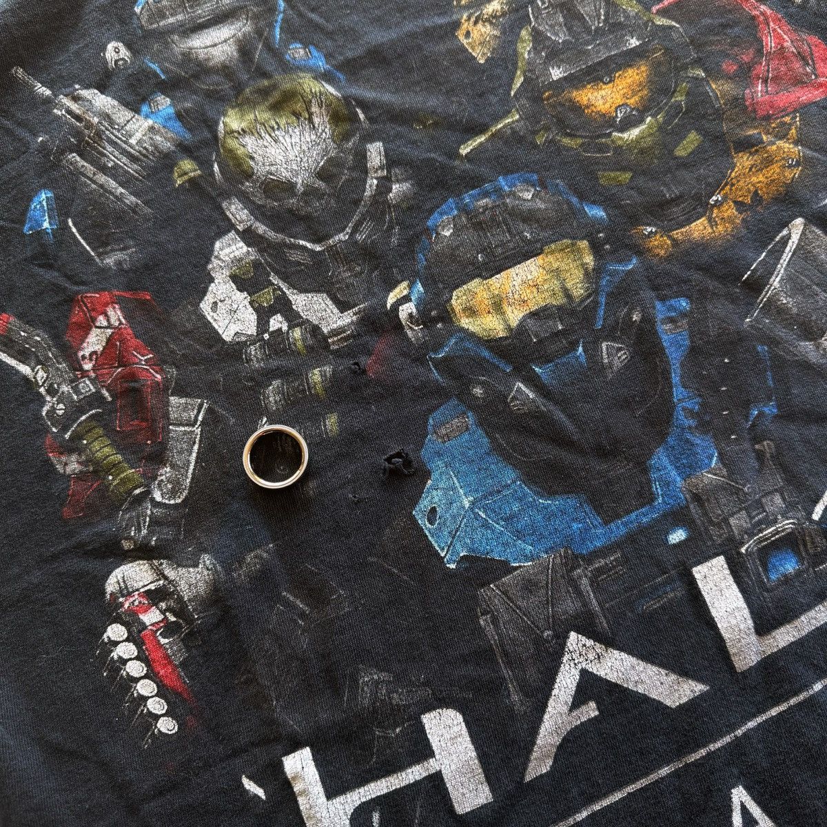 Vintage 2010 Vintage Halo Reach Noble Team Tee Size US XL / EU 56 / 4 - 9 Thumbnail