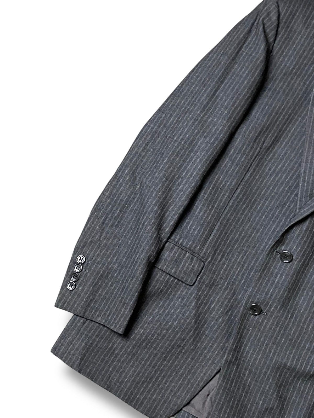 Calvin Klein × Designer × Vintage CK Calvin Klein Stripes Light Coat (121) Size US XXS / EU 40 - 6 Thumbnail