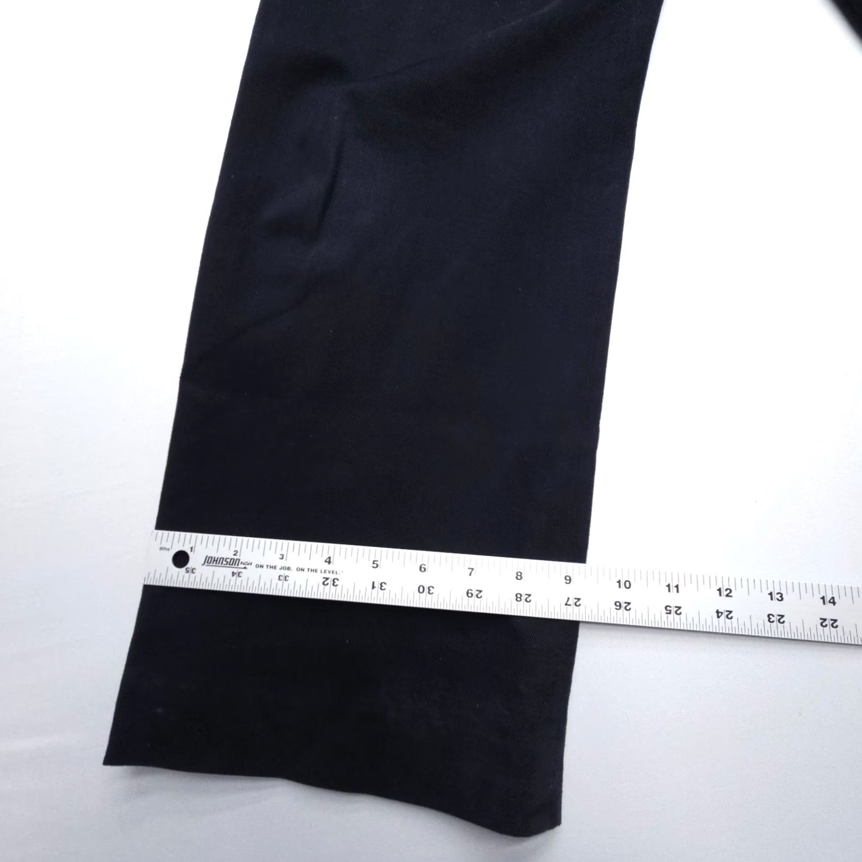Banana Republic Banana Republic Pants Chino Mens 33x29 Black 100% Cotton Twill Regular Straight Preppy Vintage? No Size US 33 - 5 Thumbnail