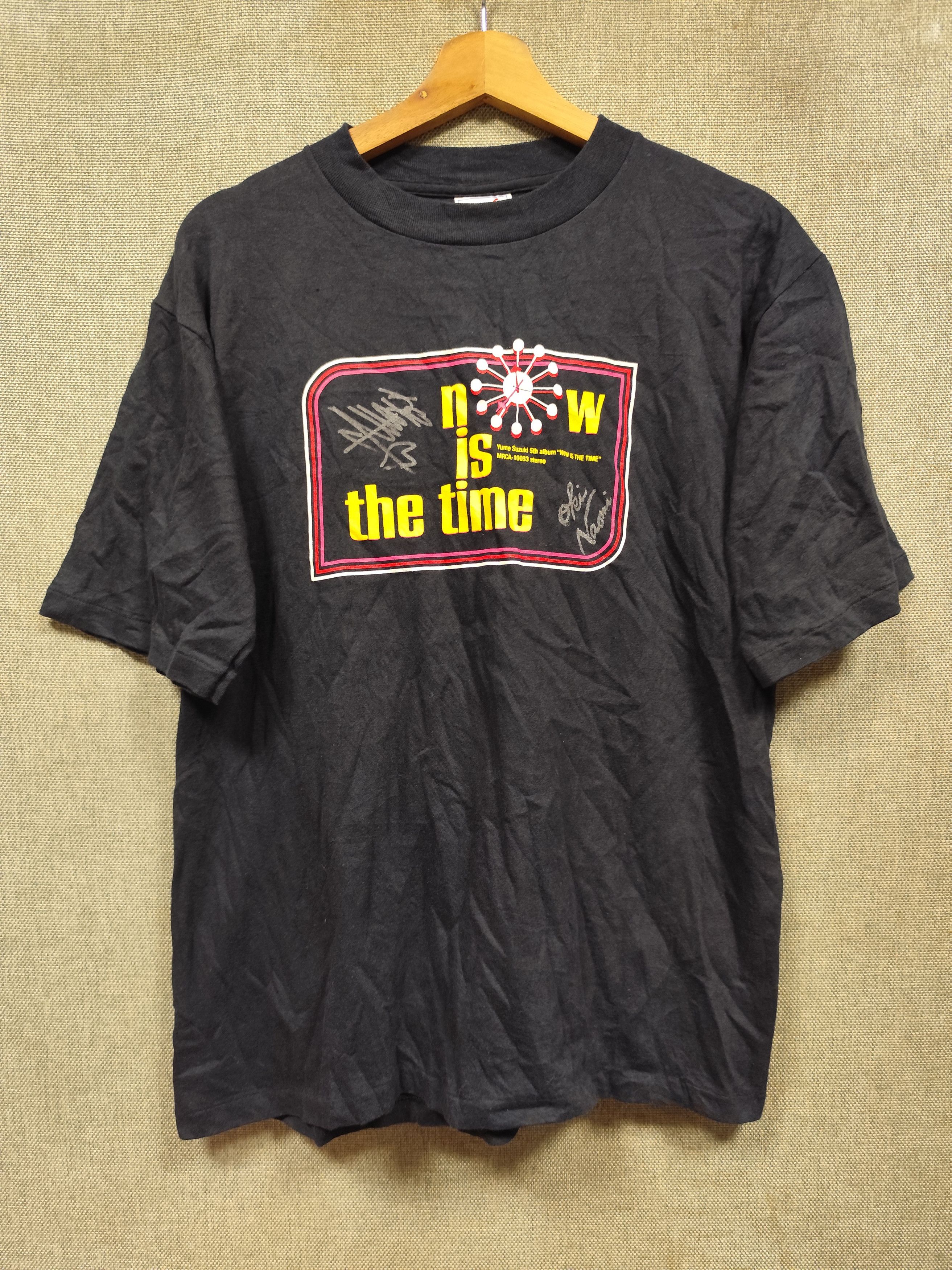 Band Tees × Vintage Vintage 90s t shirt yume suzuki 5th album now is the time Size US L / EU 52-54 / 3 - 1 Thumbnail