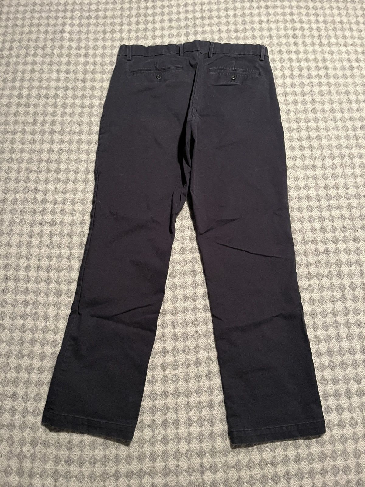 Gap Dark Navy Gap Mens Casual Cotton Pants Size US 32 / EU 48 - 4 Thumbnail