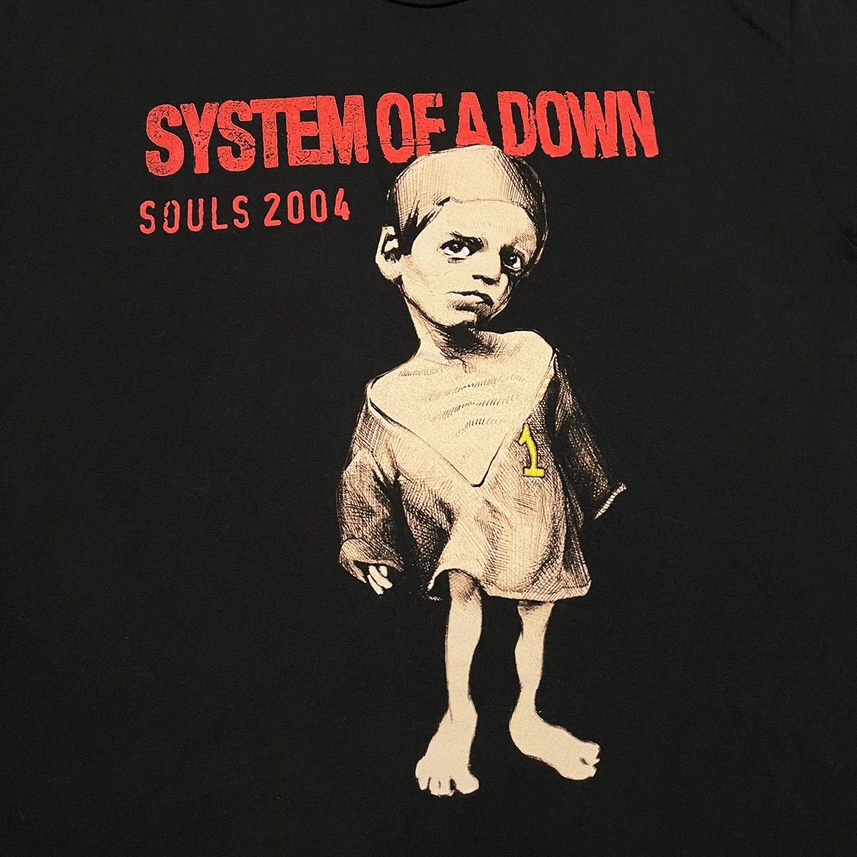 Band Tees Rare Vintage 2004 System of a Down Souls Genocide Band Tee Size US XL / EU 56 / 4 - 5 Thumbnail