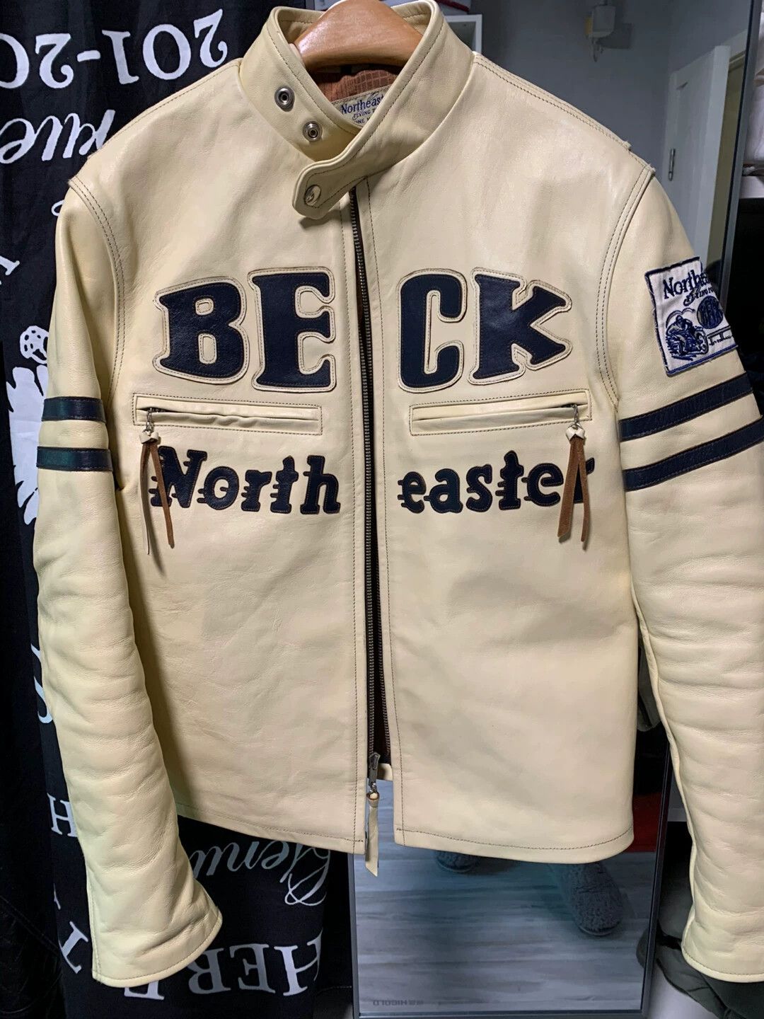 TOYS McCOY tonys mccoys beck666 Horsehide Jacket Off-White 38 Size US XXS / EU 40 - 2 Thumbnail
