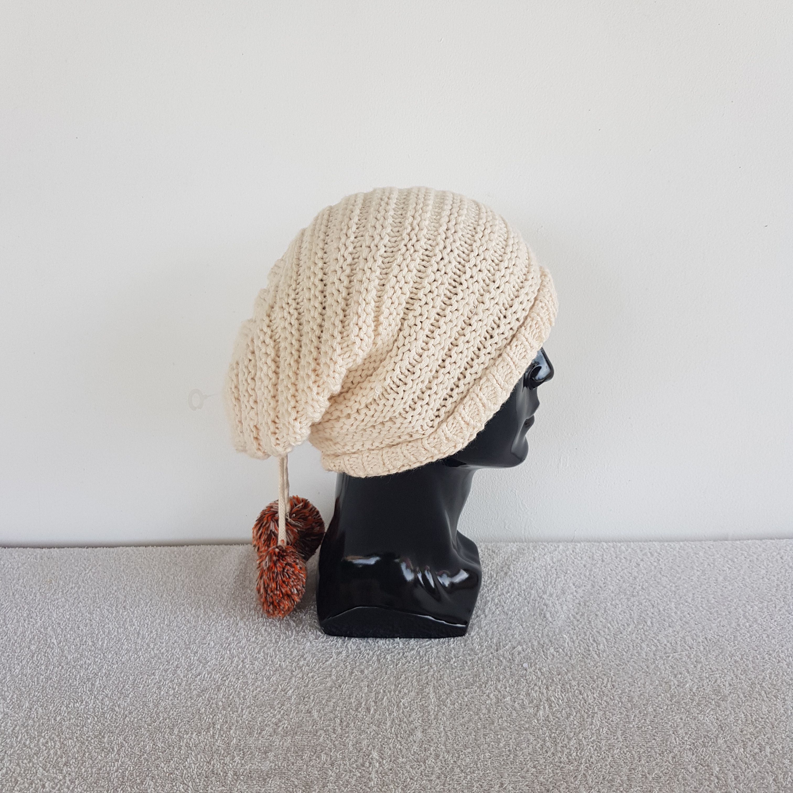 Adidas Vintage Adidas Beanie Fair Isle Ribbed Knit Snow Caps Hats. Size ONE SIZE - 3 Thumbnail