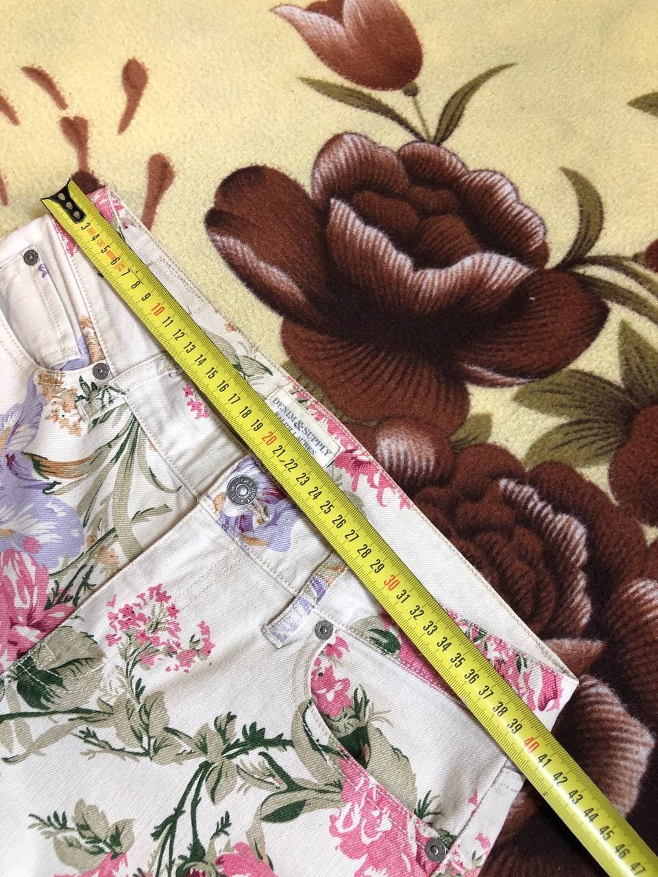 Denim & Supply Ralph Lauren Denim & Supply Ralph Lauren Jeans Floral Skinny Denim Size 29" - 5 Thumbnail