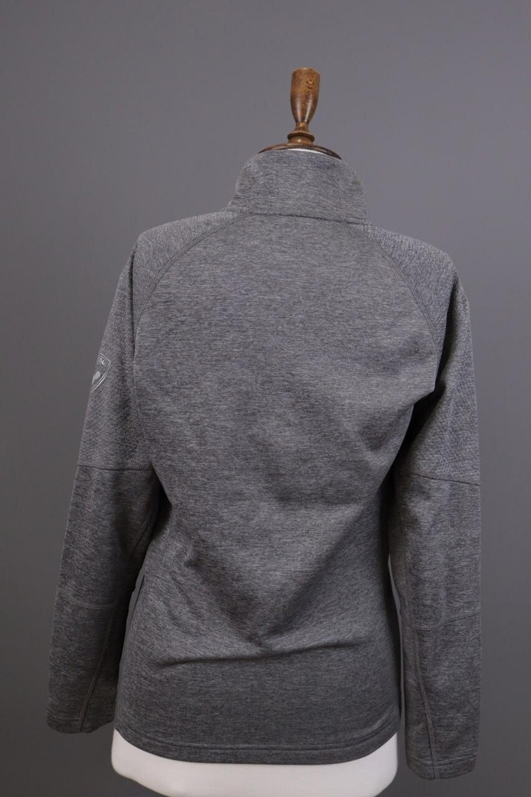 Rossignol Rossignol Gray Full Zip Mock Neck Fleece Jacket Size S Size S / US 4 / IT 40 - 10 Thumbnail