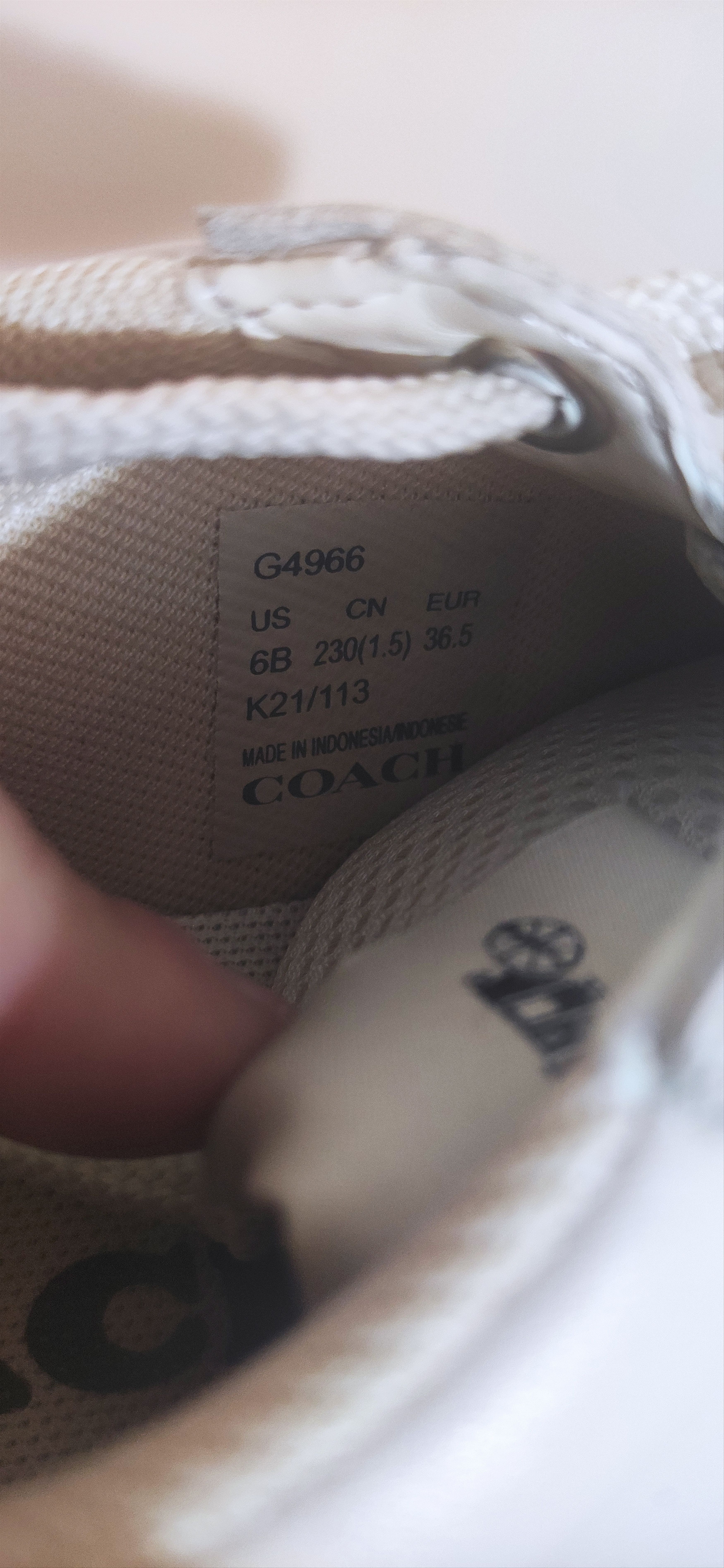 Coach The women's sneakers Coach Size US 6.5 / IT 36.5 - 6 Thumbnail