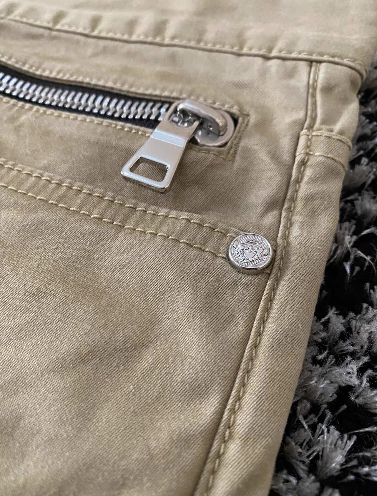 Balmain Balmain Beige jeans Size US 34 / EU 50 - 6 Thumbnail