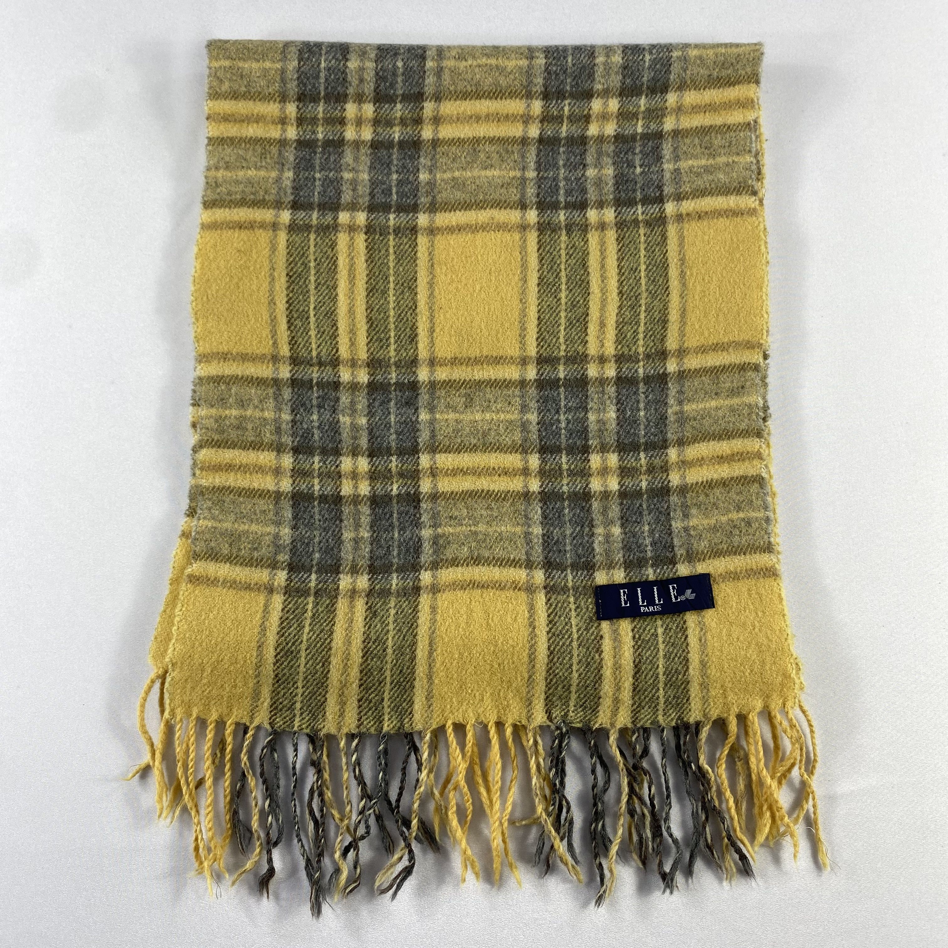Other Vintage Elle Scarf Neck Wrap Wool Muffler Size ONE SIZE - 2 Thumbnail