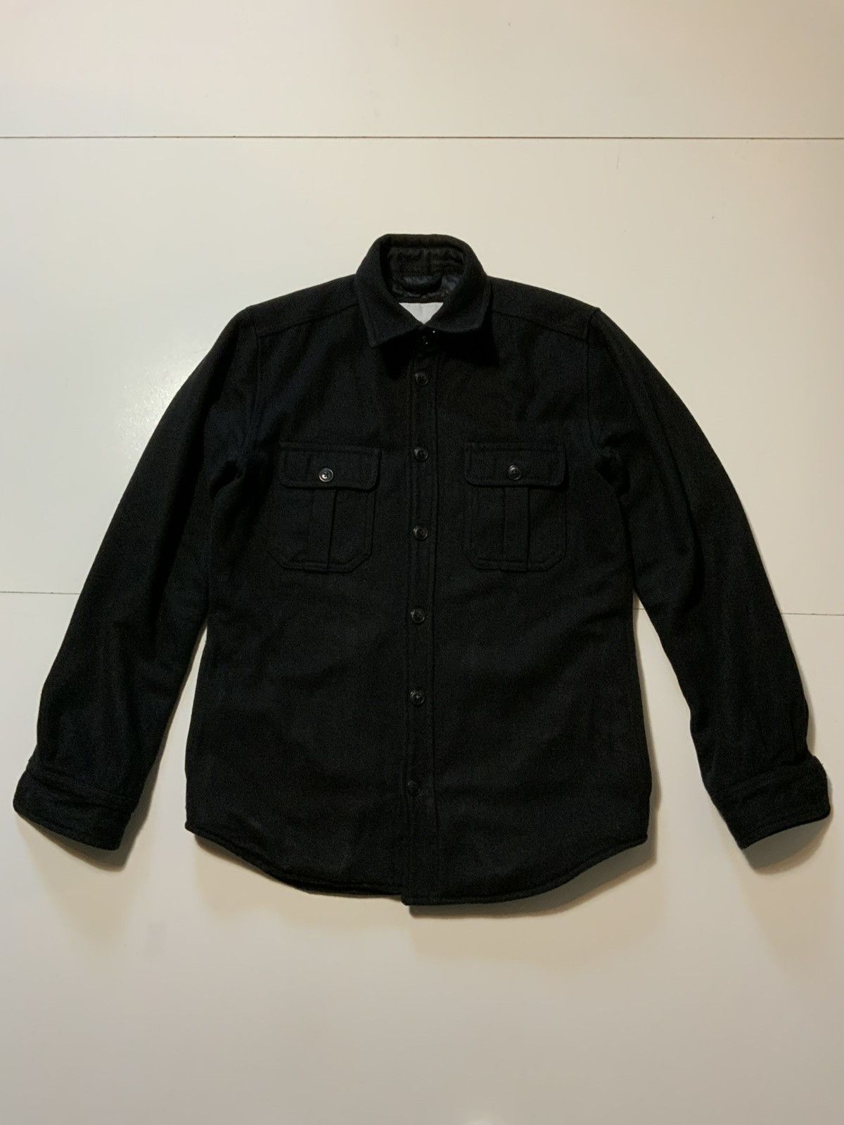 Saturdays Surf NYC Wool Board Shirt Jacket Flannel Shacket