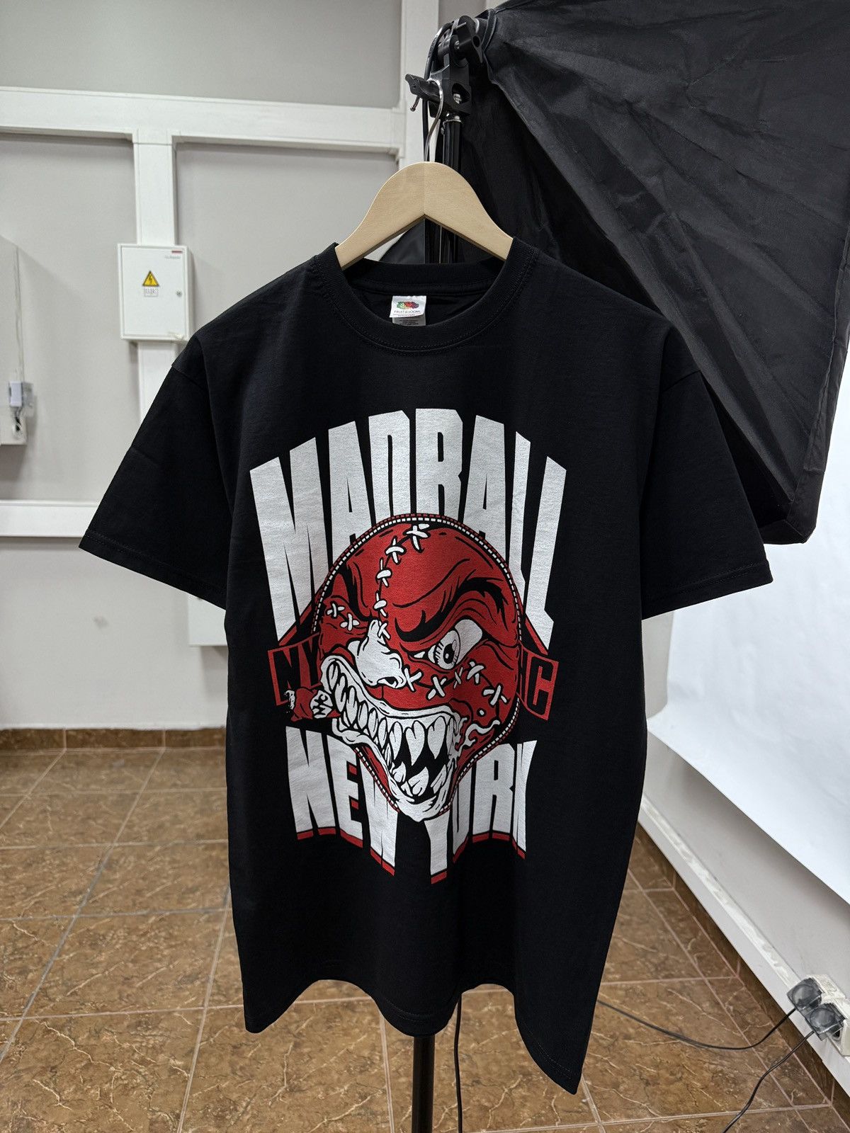 Fruit Of The Loom 🇺🇸 Madboll New York The Real American Hardcore Punk T-Shirt Size US M / EU 48-50 / 2 - 1 Thumbnail