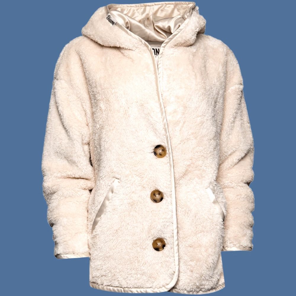 Vintage Dixxon Flannel Co. Womens Cardigan SHERPA LATTE Small Jacket Size S / US 4 / IT 40 - 1 Thumbnail