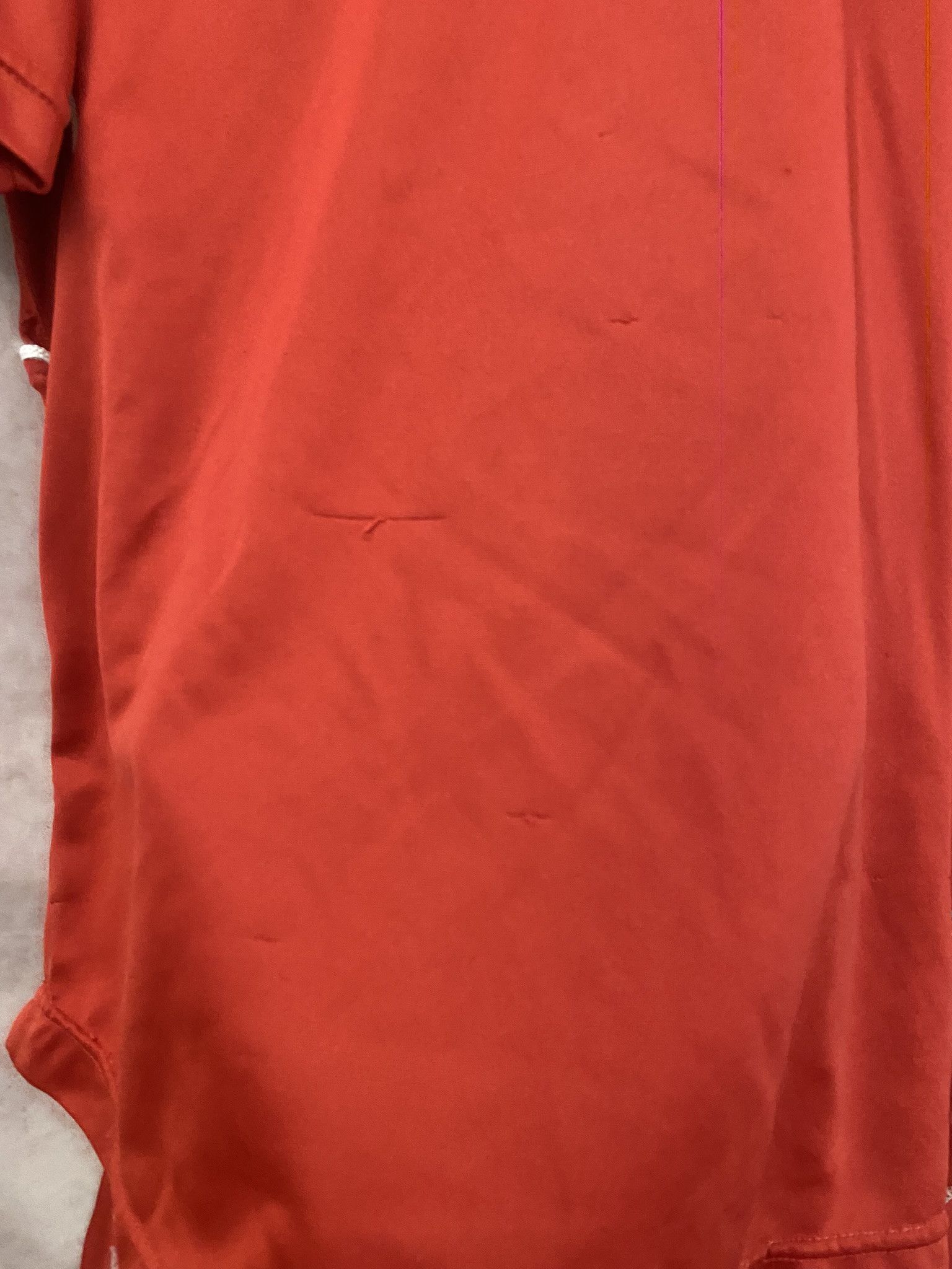 Designer × Nike × Vintage Nike Team Center Logo T-Shirt Red Size US S / EU 44-46 / 1 - 4 Thumbnail